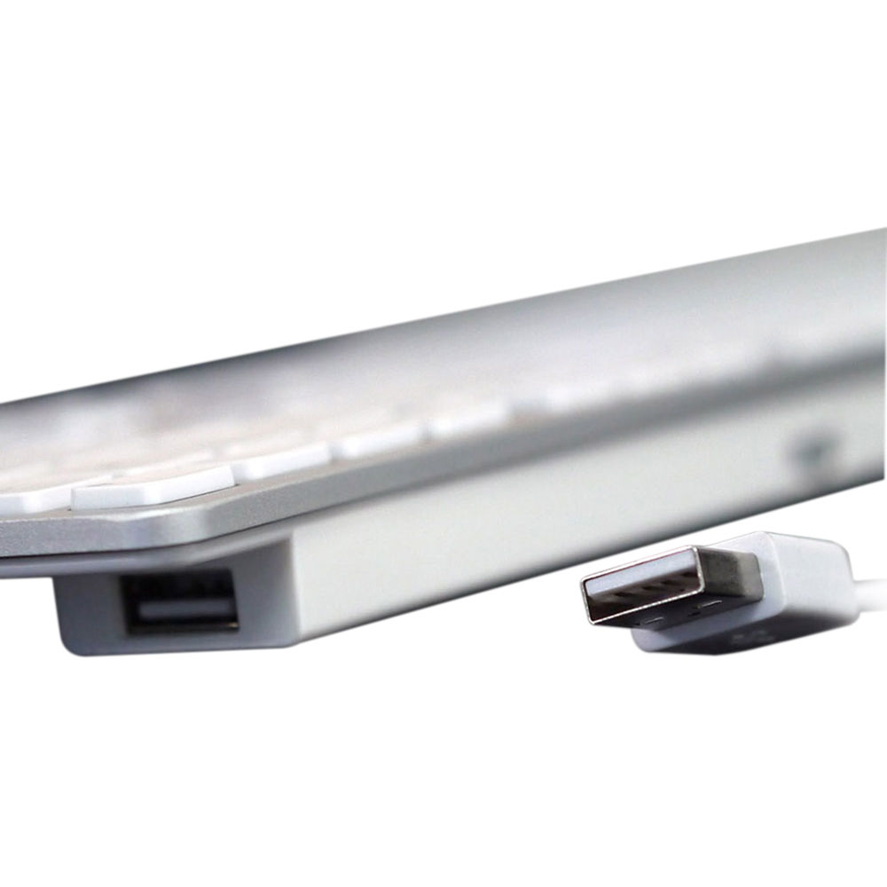MATIAS BACKLIT ALUMINUM KEYBOARD SILVER — view 4