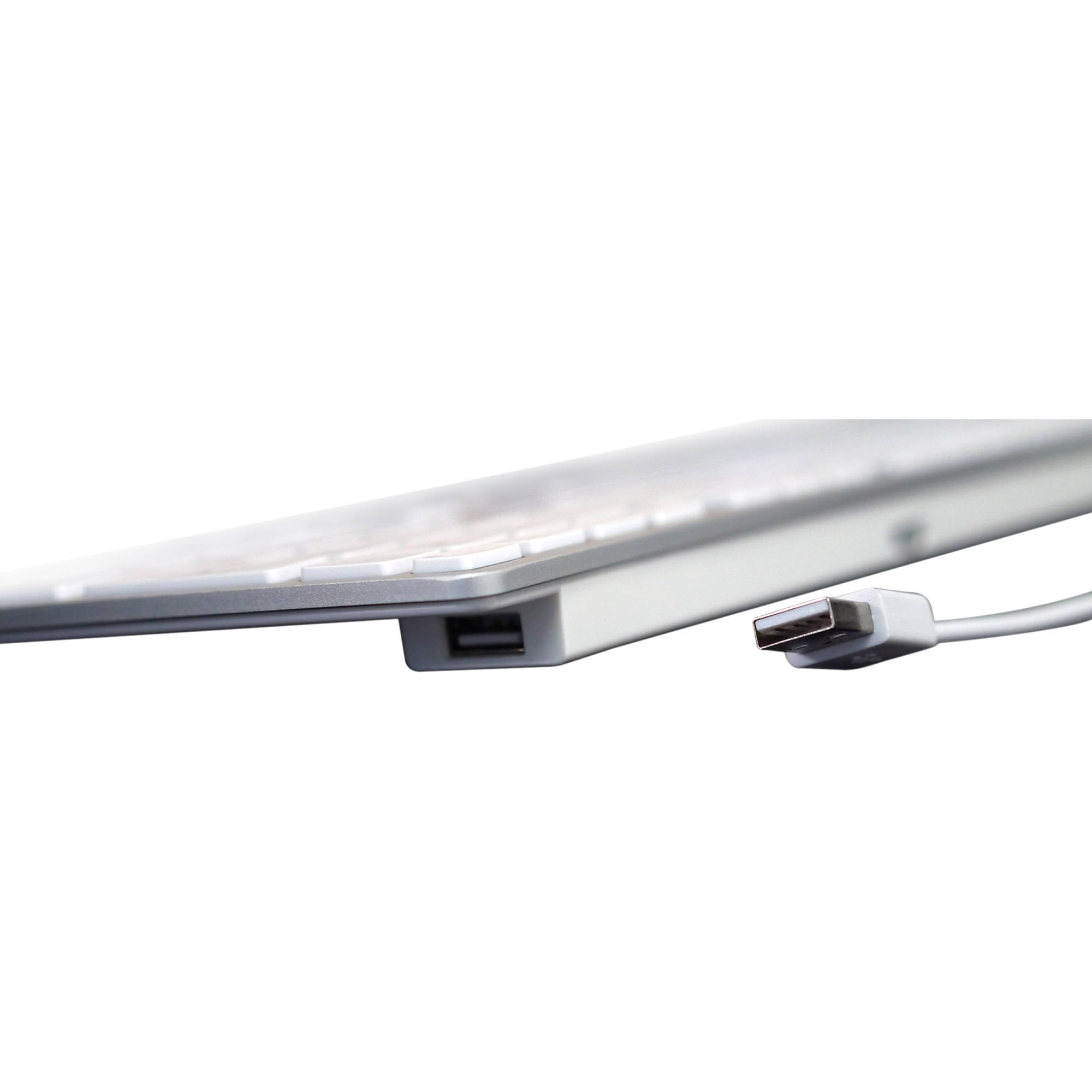 MATIAS WIRE ALUMINUM MAC KEYBOARD SILVER — view 2