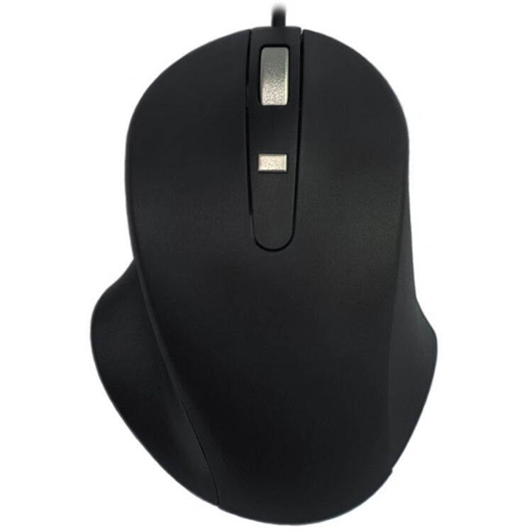 MATIAS M20CBB black wired USB-C PBT optical mouse — view 2