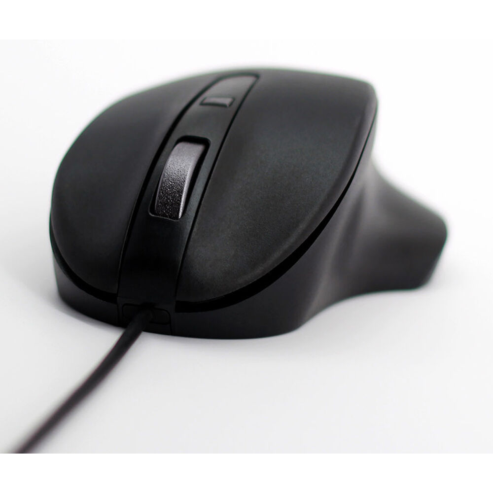 MATIAS M20CBB black wired USB-C PBT optical mouse — view 4