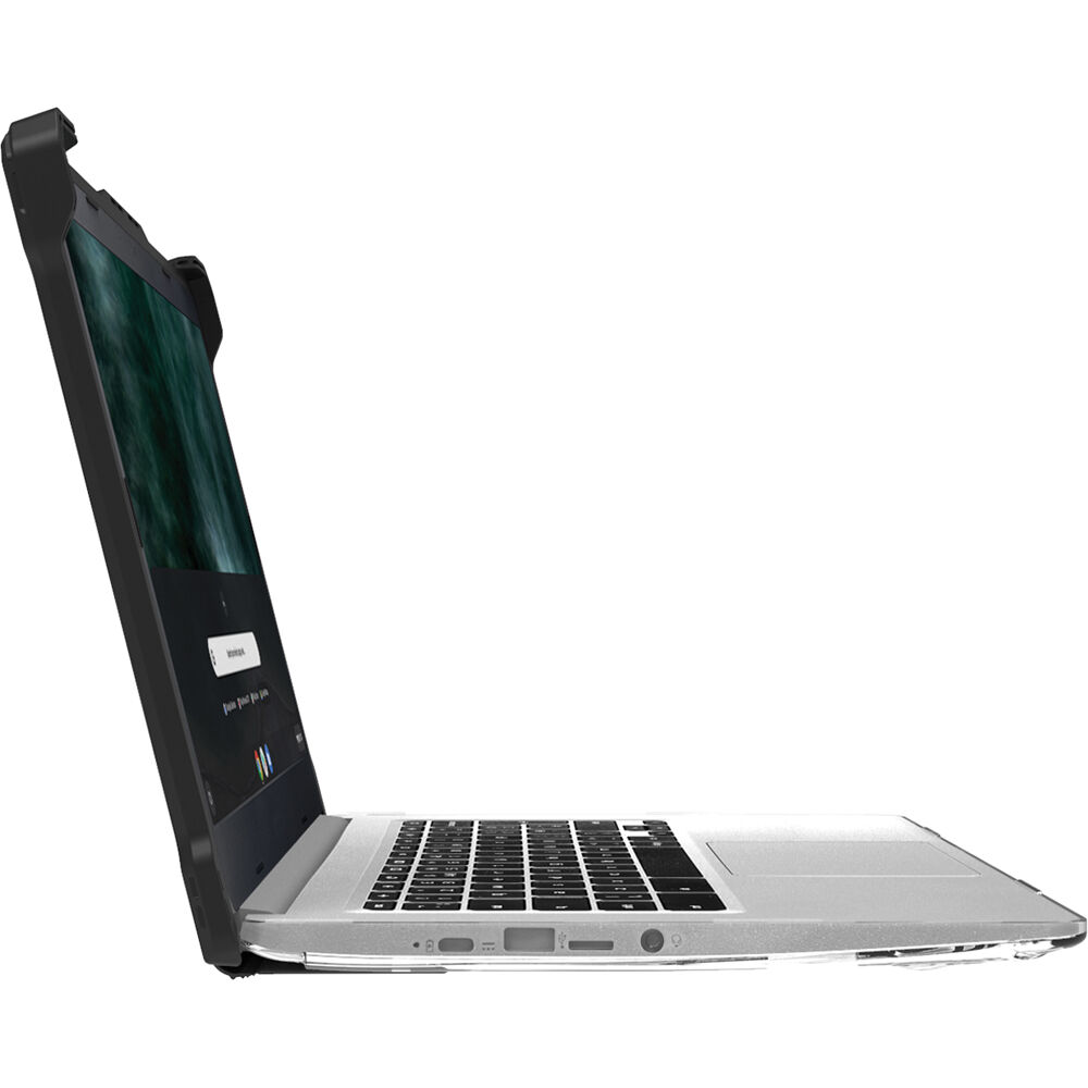 Black-clear Extreme Shell L protective case for HP G7/G6 Chromebook 14 clamshell — view 6