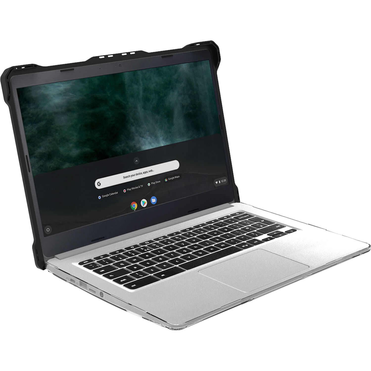 Black-clear Extreme Shell L protective case for HP G7/G6 Chromebook 14 clamshell — view 7