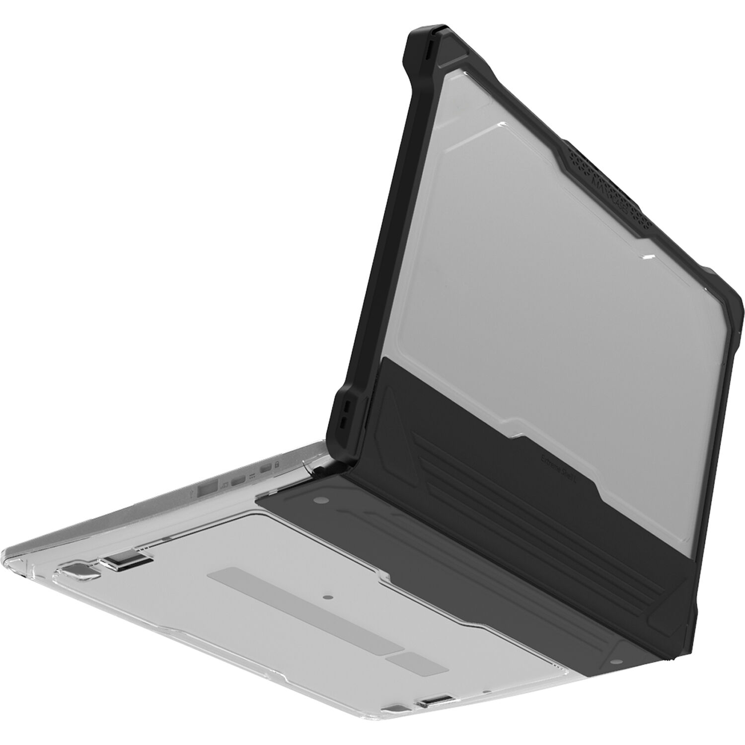 Black-clear Extreme Shell L protective case for HP G7/G6 Chromebook 14 clamshell — view 9