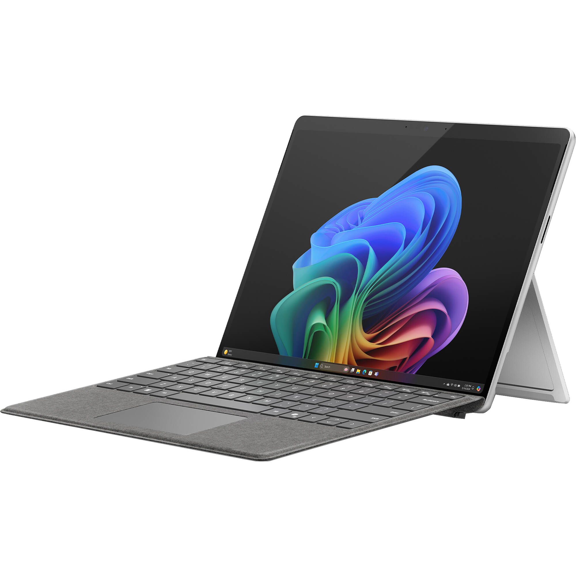 Microsoft Surface Pro 11 13-inch 2-in-1 in Platinum with Core Ultra 7, 16 GB RAM, and 256 GB storage — view 4
