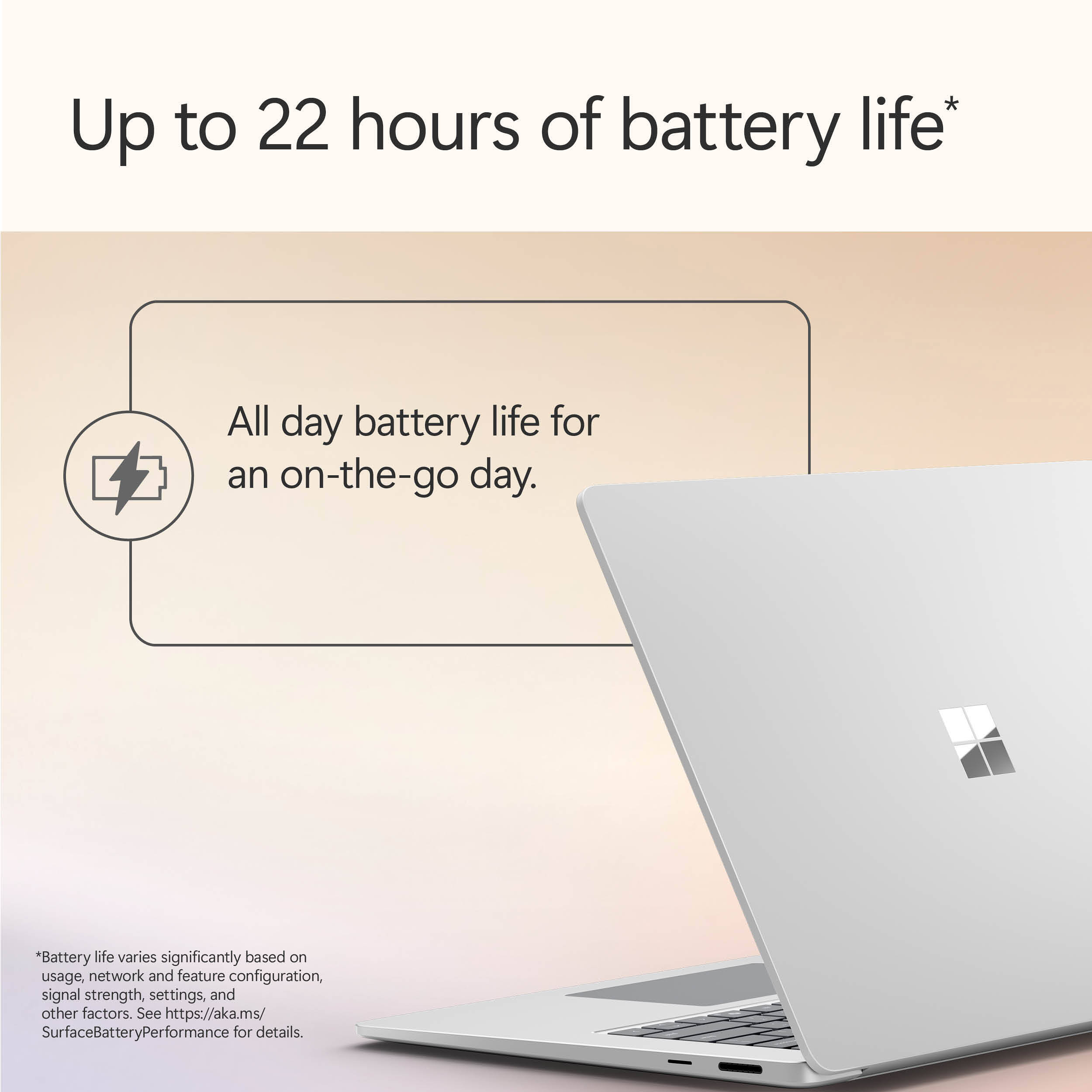 Microsoft Surface Laptop 7 15 inch Platinum with Core Ultra 7 and Windows 11 Pro — view 11