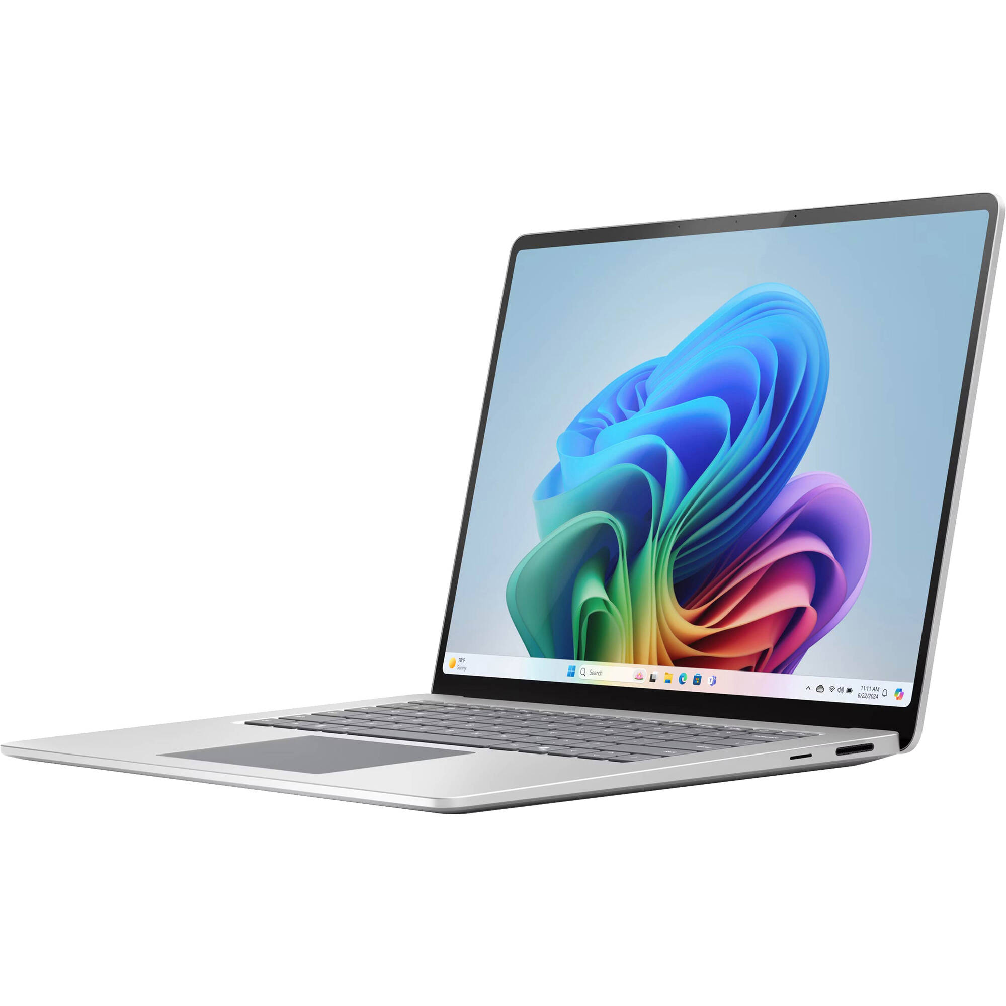 Microsoft Surface Laptop 7 15 inch Platinum with Core Ultra 7 and Windows 11 Pro — view 7