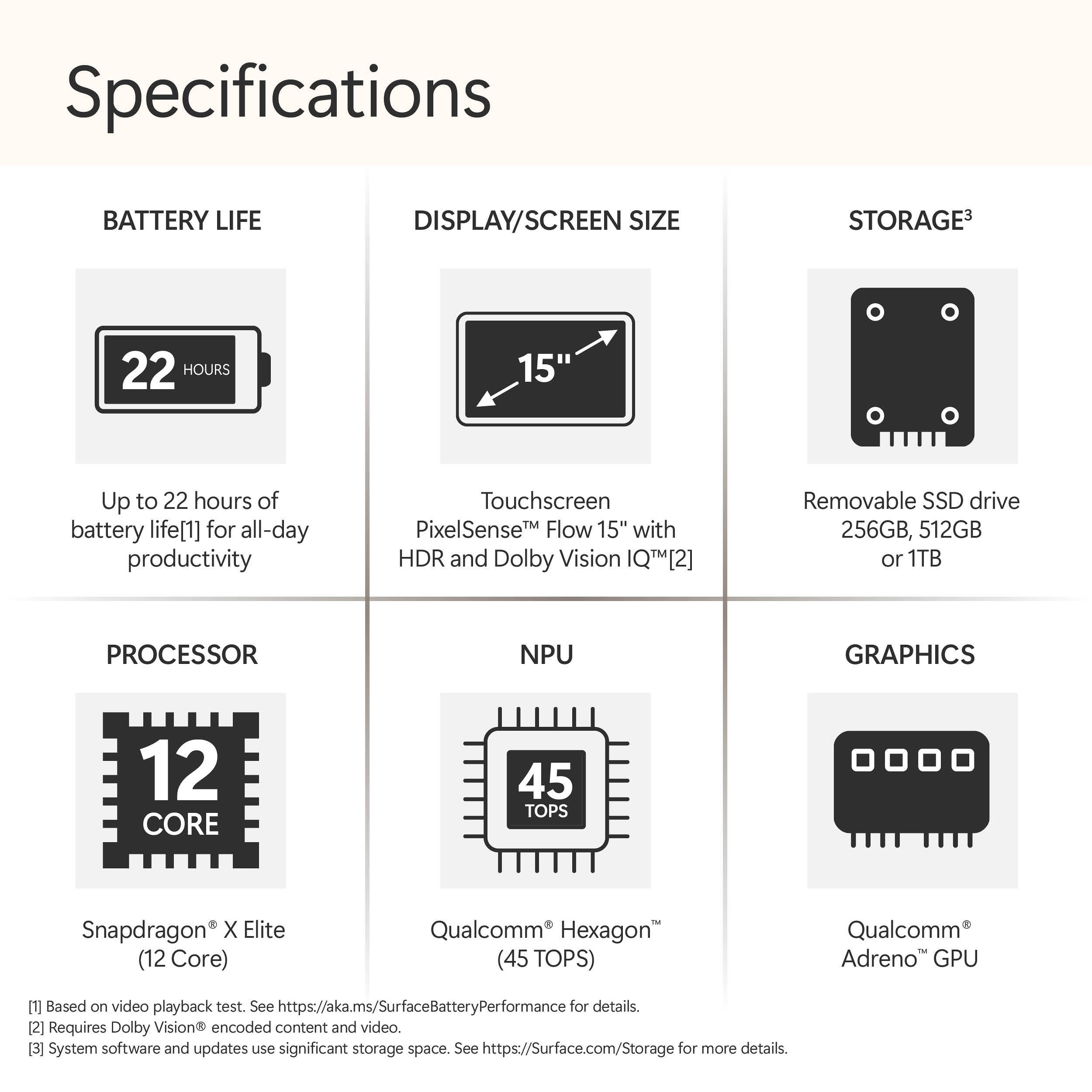 Microsoft Surface Laptop 7 15-inch in Platinum with business-focused design — view 19