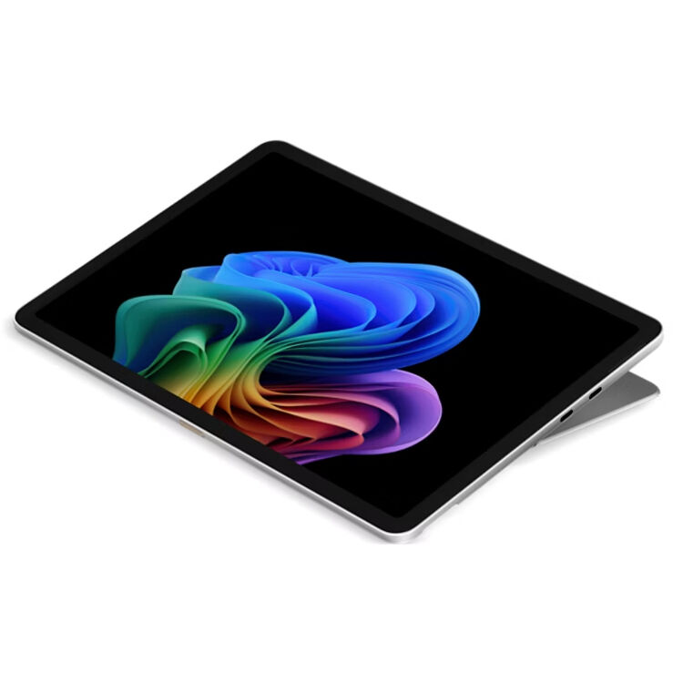 Microsoft Surface Pro 12 Platinum detachable 2-in-1 tablet with keyboard-ready design — view 3