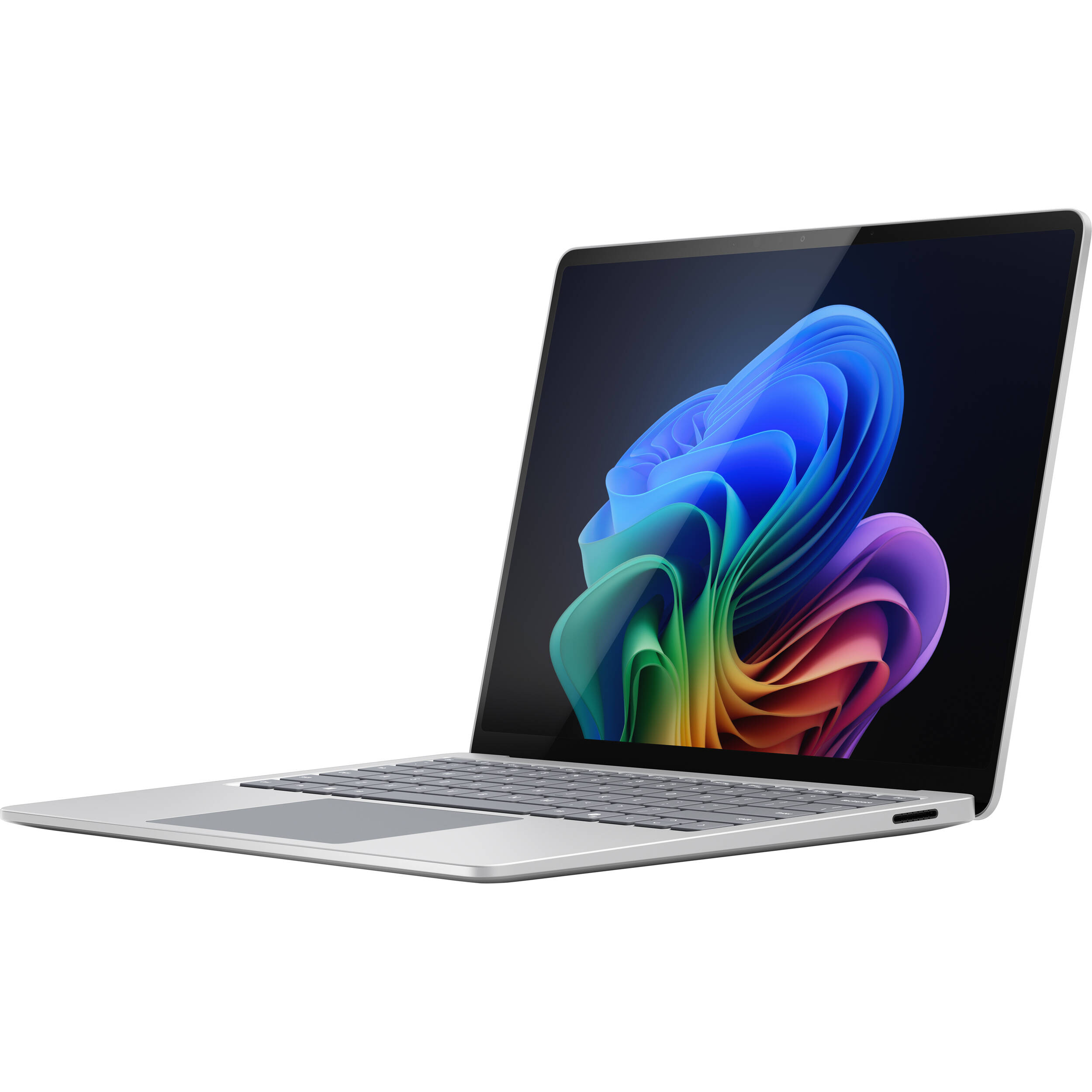 Microsoft Surface Laptop 7 13.8-inch touchscreen notebook in Platinum with 16 GB memory and 256 GB storage — view 3
