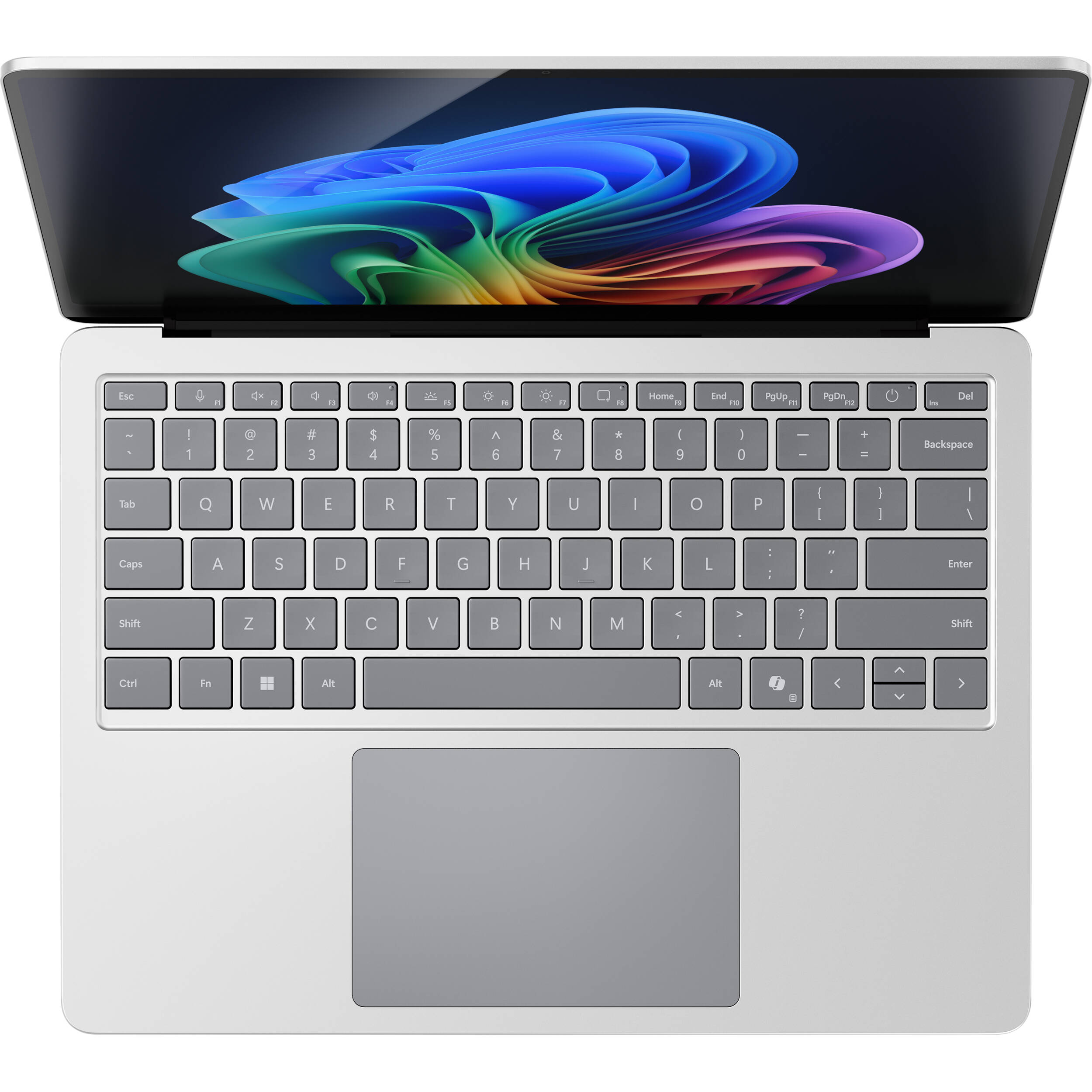 Microsoft Surface Laptop 7 13-inch in Platinum with 16 GB memory and 512 GB storage — view 4