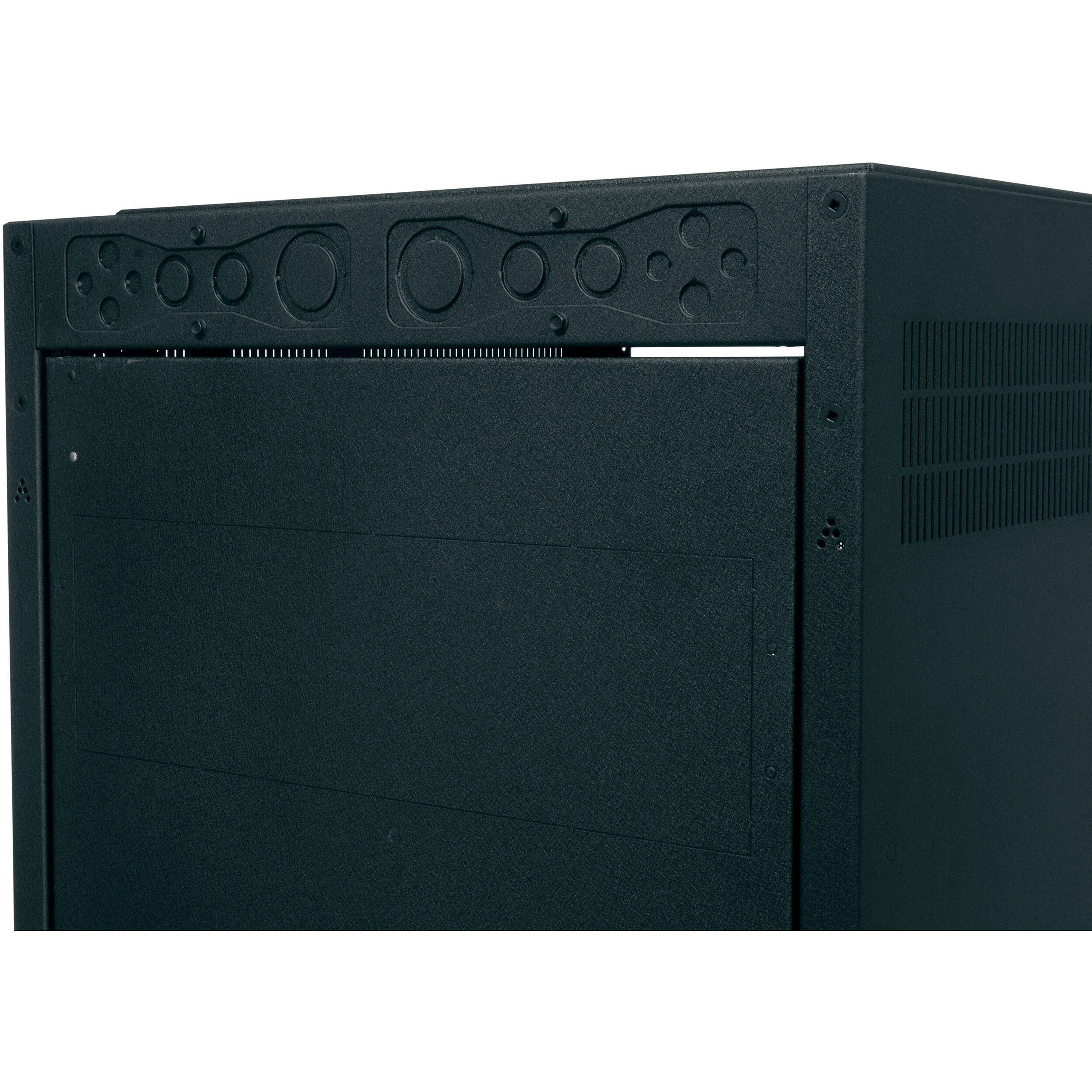 Middle Atlantic ERK-2128 21-space 28-inch-deep floor-standing rack with rear door — view 5
