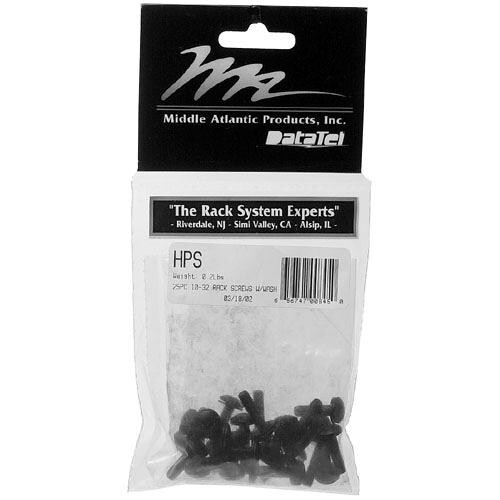 Middle Atlantic HPS 25-pack of 10-32 rack screws for equipment mounting — view 3