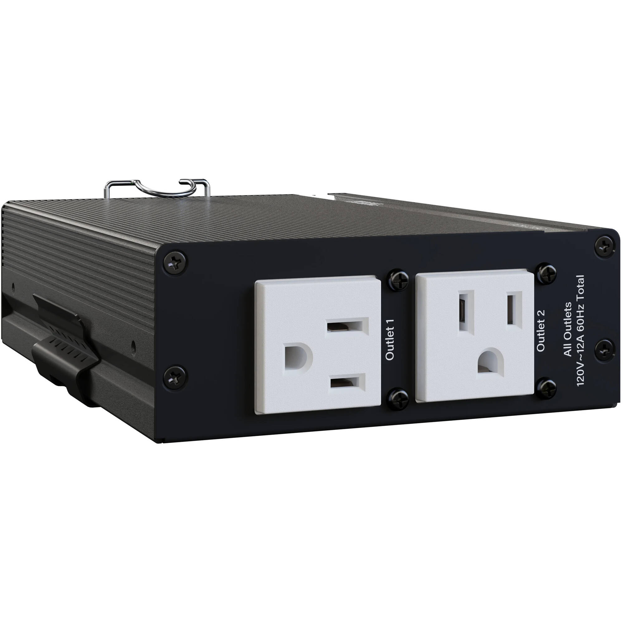 Middle Atlantic PDX-215C compact 15 A surge protector with 2 outlets for rack installations — view 2