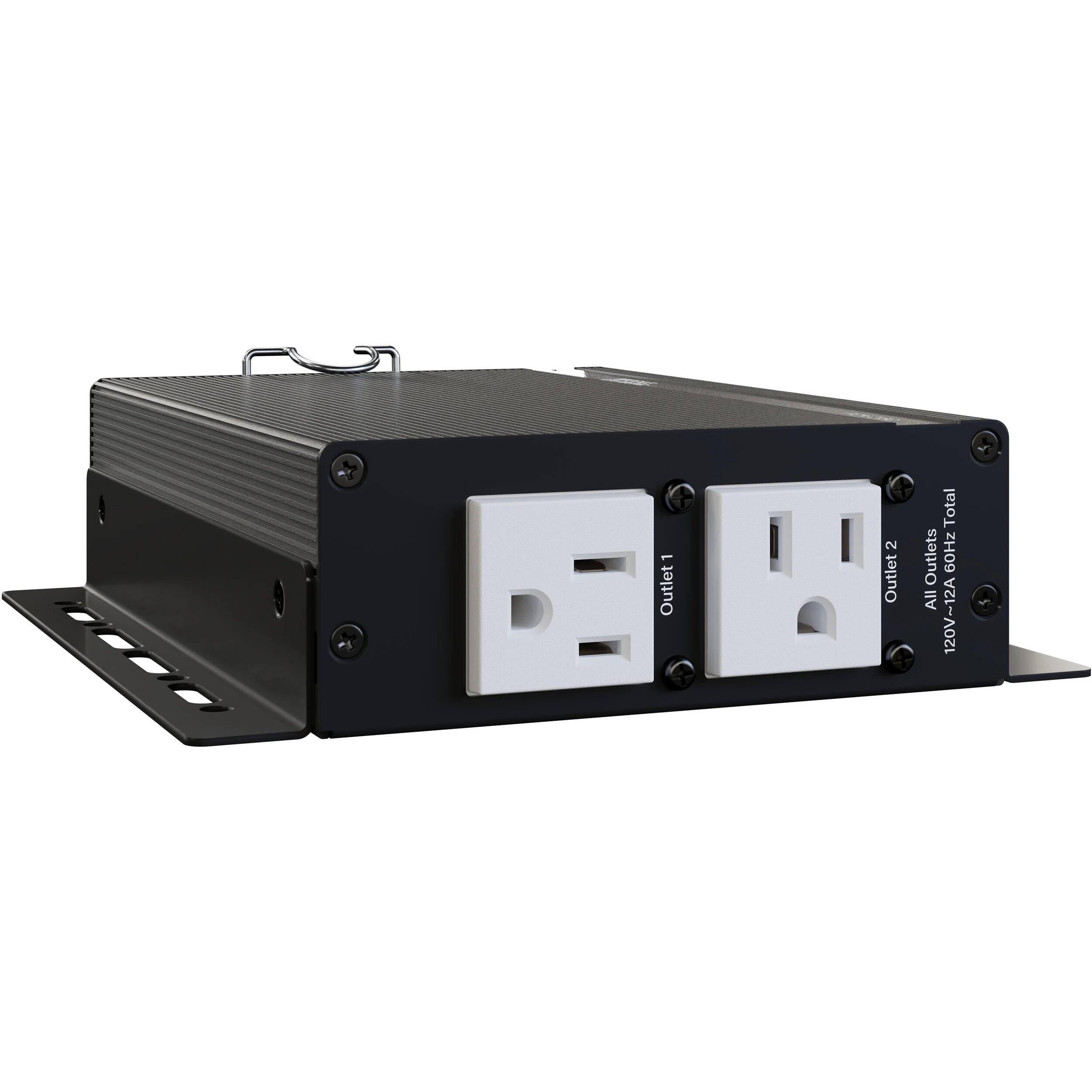 Middle Atlantic PDX-215C compact 15 A surge protector with 2 outlets for rack installations — view 3