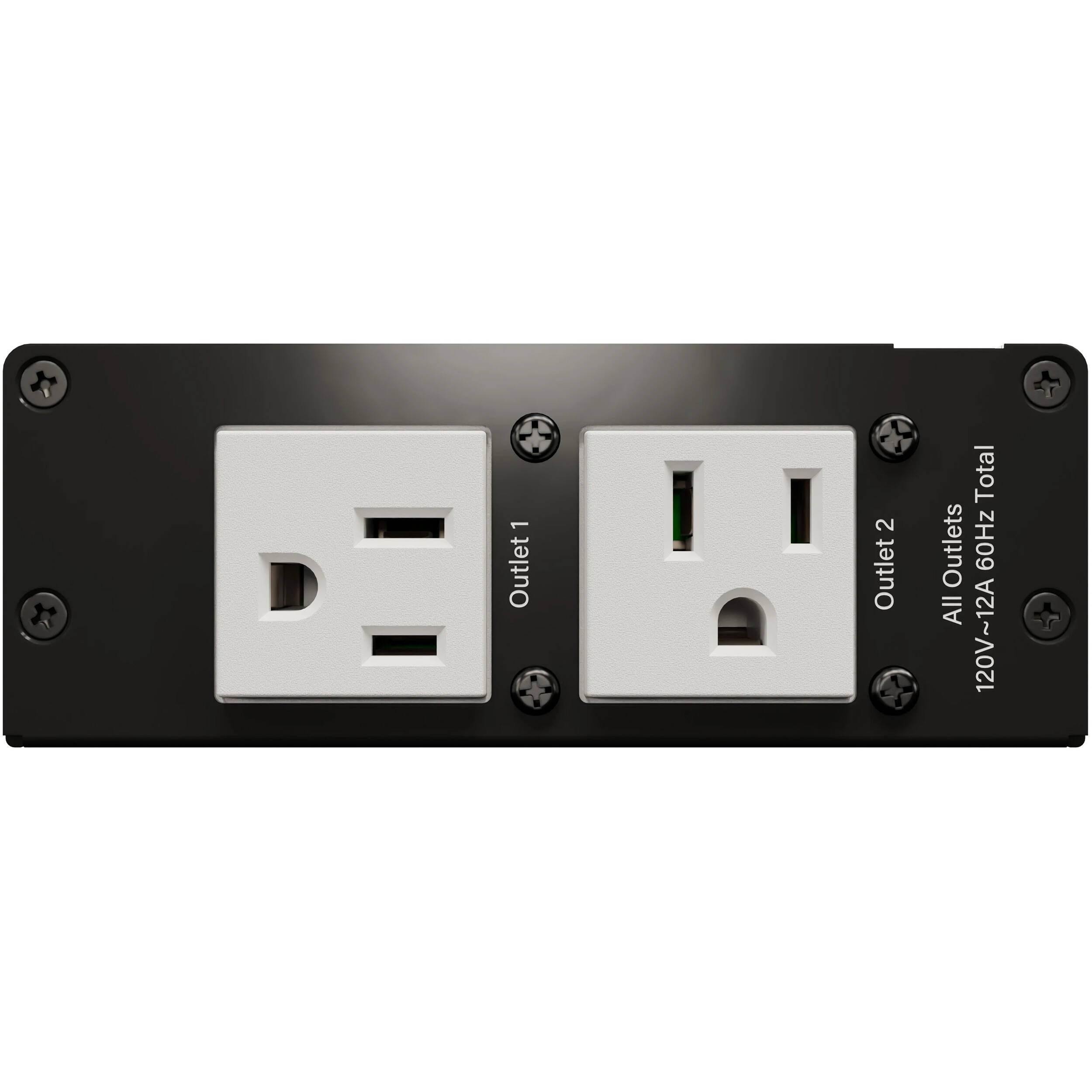 Middle Atlantic PDX-215C compact 15 A surge protector with 2 outlets for rack installations — view 6