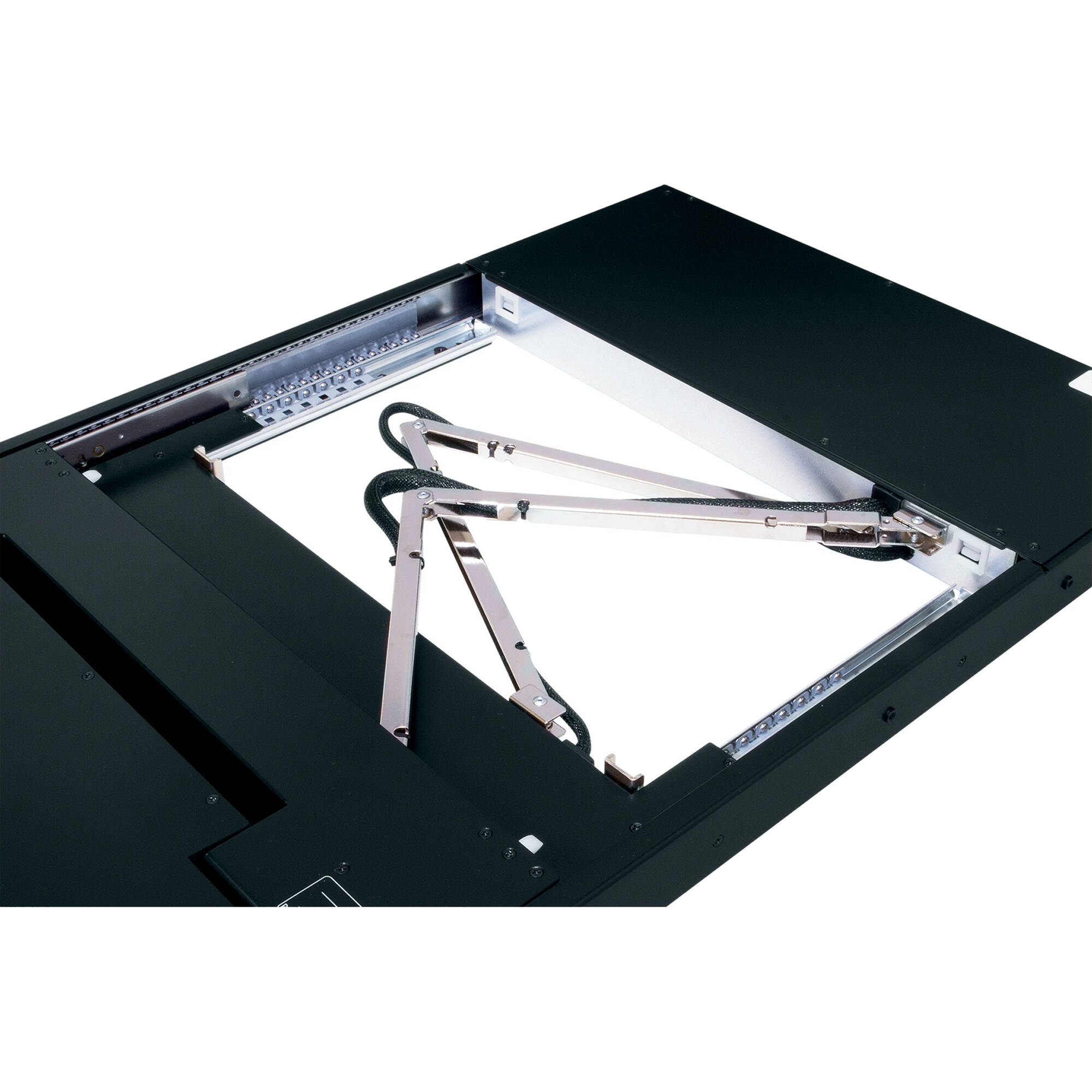 Middle Atlantic RM-KB-LCD17KVMHD rackmount console with integrated KVM and 17 inch display — view 6