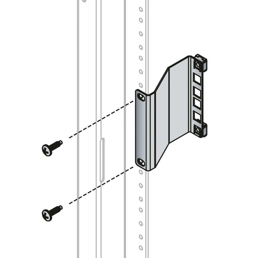 2SP 3"D RACKRAIL RECESSOR — view 5