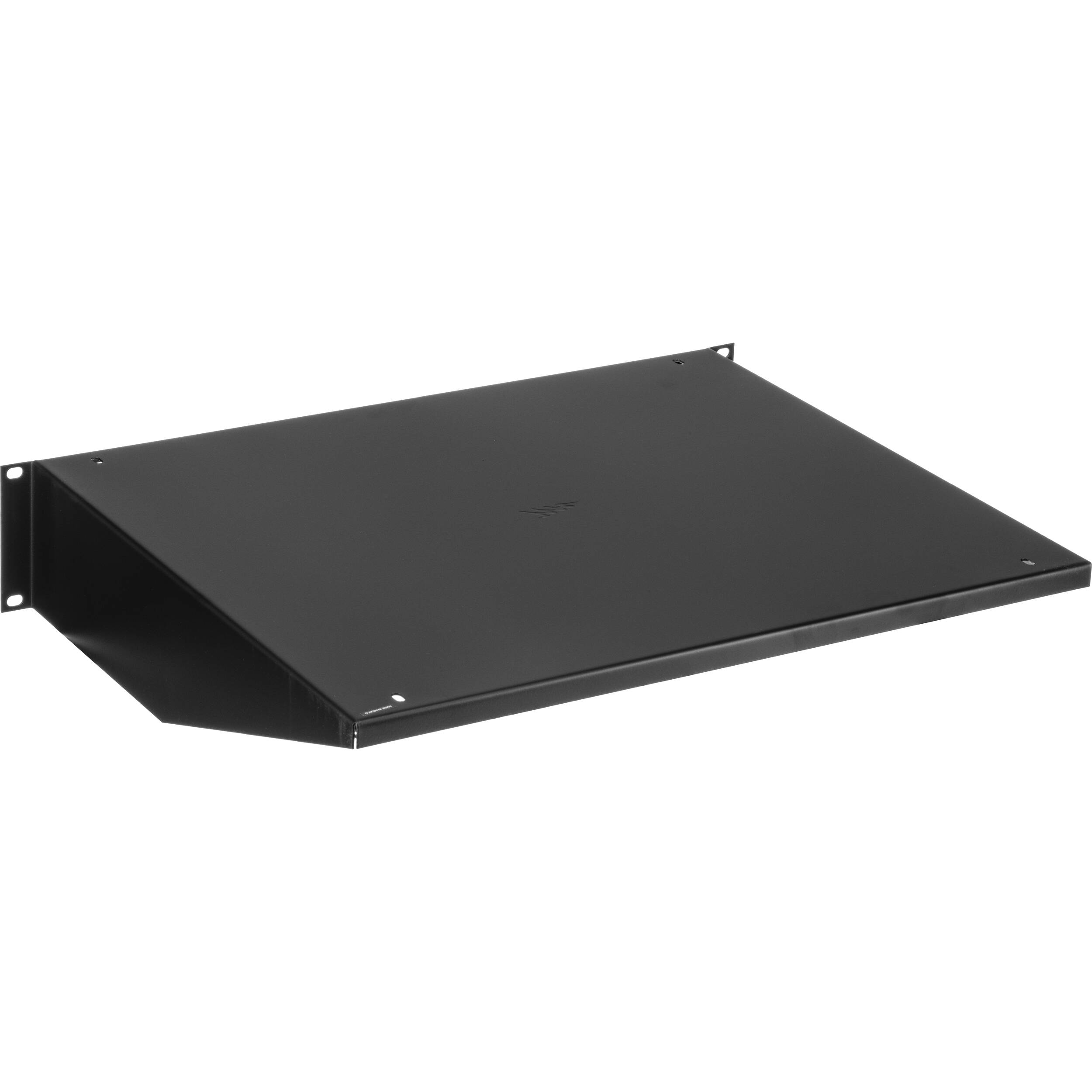 Middle Atlantic U2 2-space rack shelf with 14.75 inch depth for rack-mounted equipment — view 2