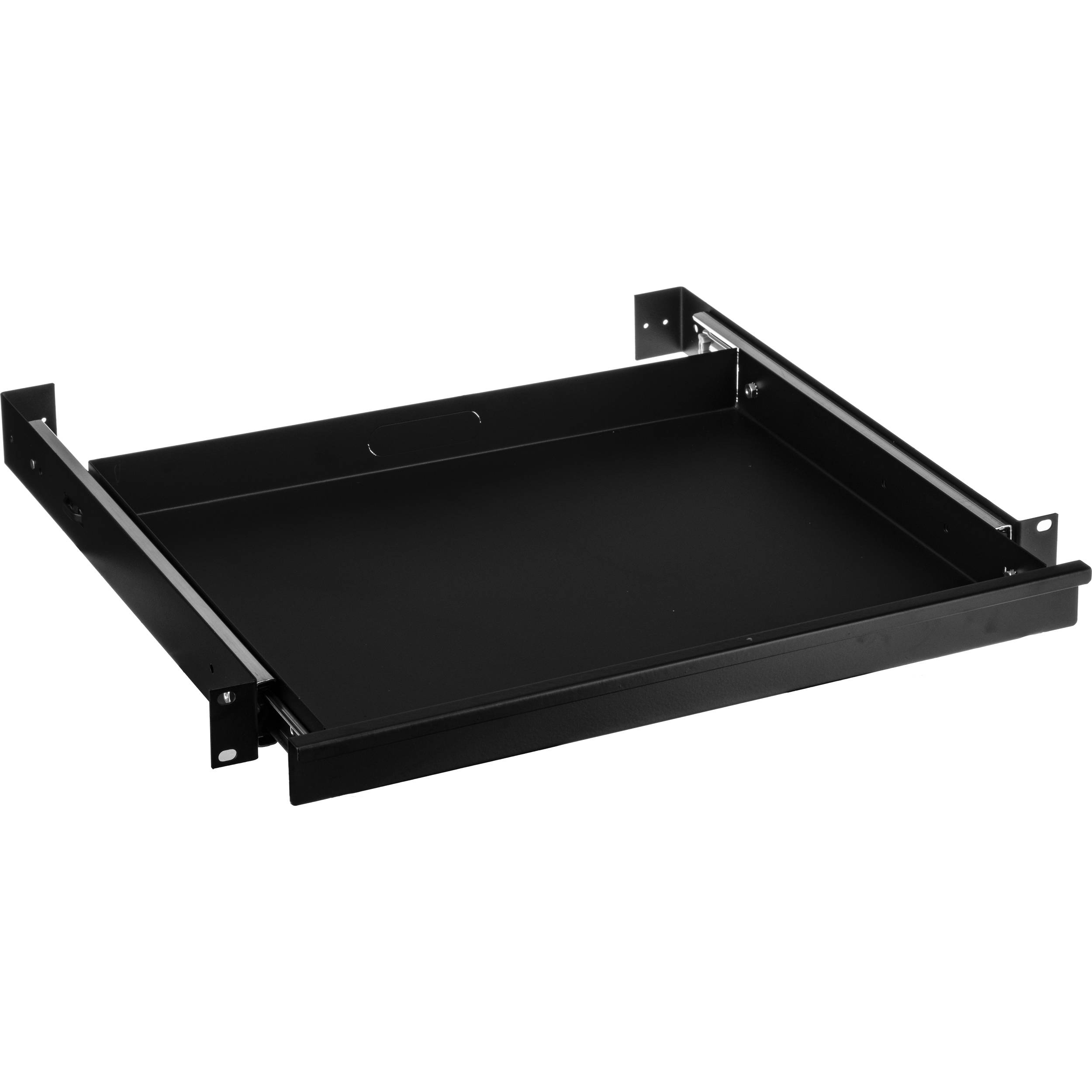 Middle Atlantic UD1 black 1 SP utility drawer for rack-mounted storage — view 2