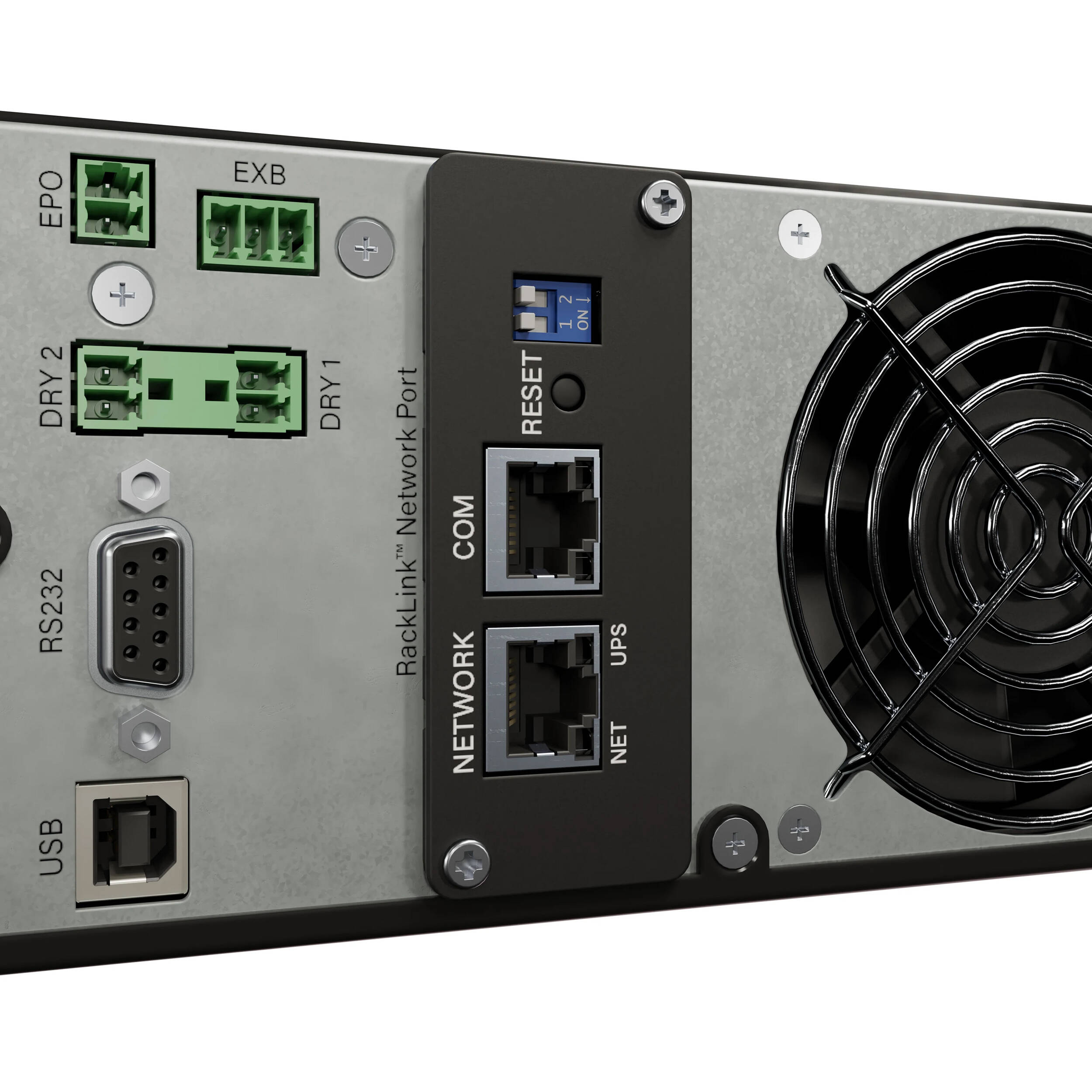 Middle Atlantic 2000VA 120V rack-mount UPS with RLNK bank control for controlled backup power — view 4