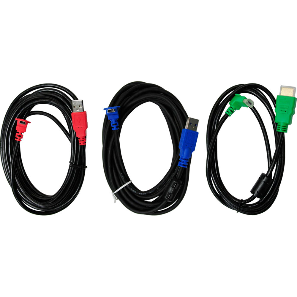 CABLE KIT, UM-1080CP-B. CONTAINS (1) EACH OF CBL-CP-HDMI, CBL-CP-USB3, AND CBL-C — view 2