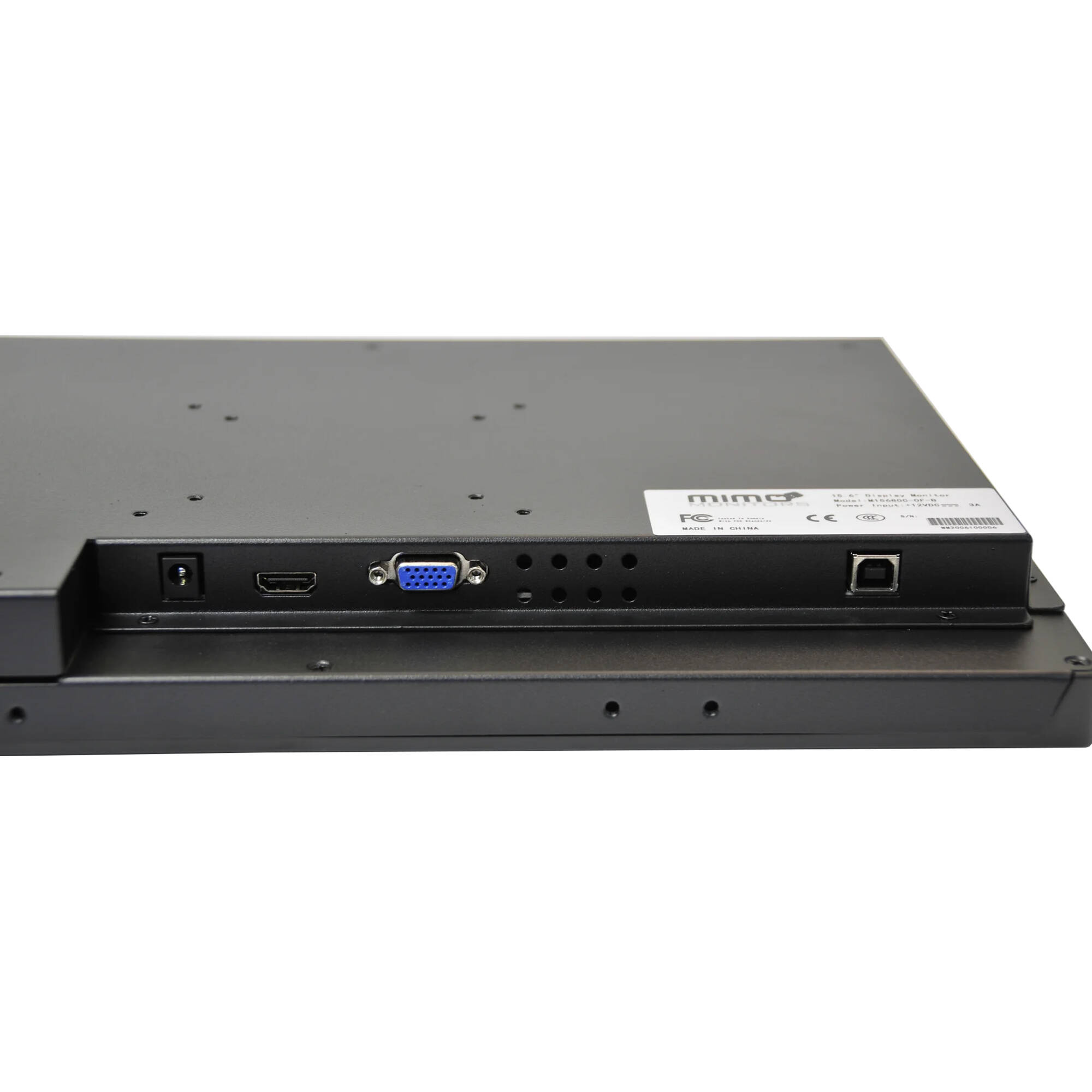 Mimo Monitors 15.6-inch open-frame PCAP touch display with HDMI and DVI inputs — view 5