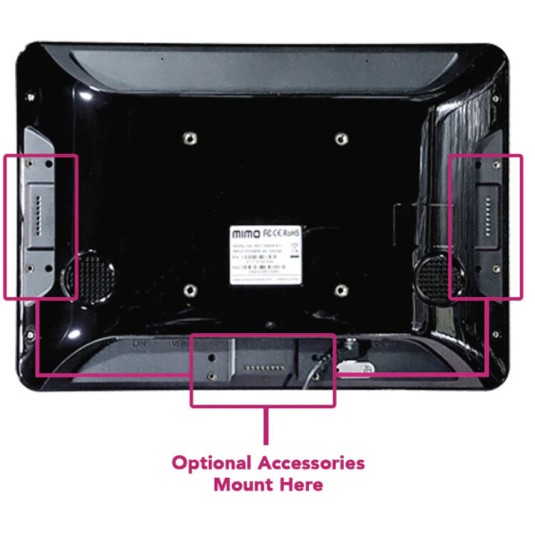 MIMO MONITORS ADAPT-LTS 10.1 inch Android tablet with PCAP touch and PoE for business use — view 2