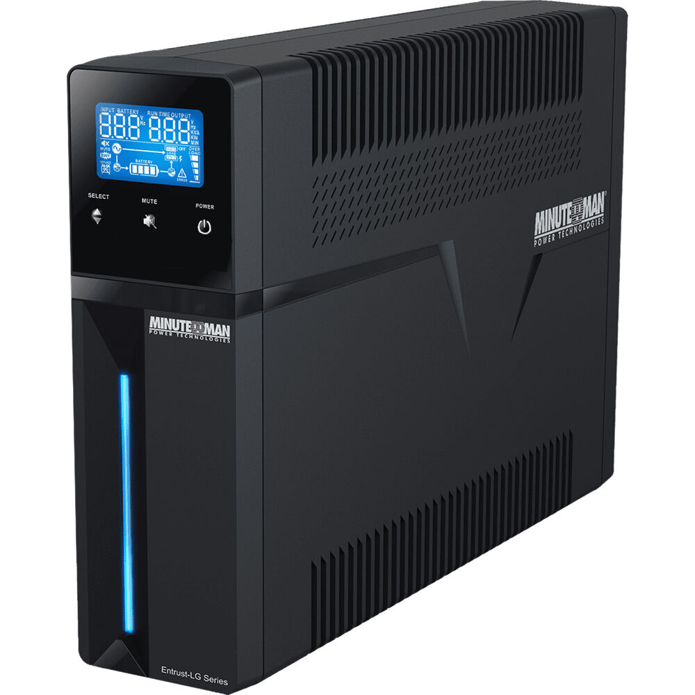 Minuteman ETR2000LGU 2000 VA UPS AVR | USB, 4 Battery, 4 Surge