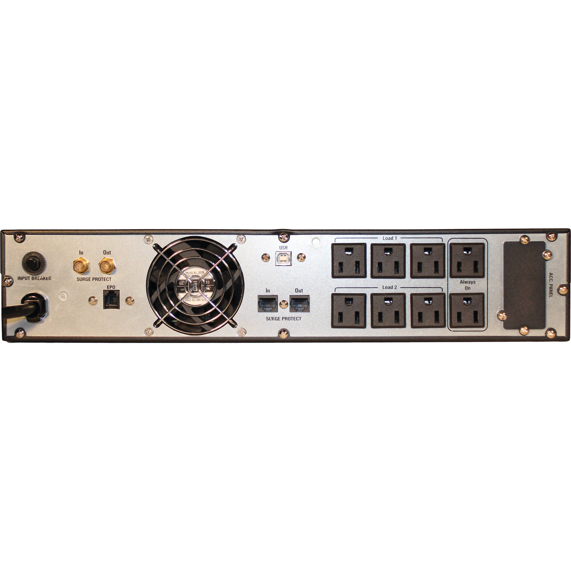 Minuteman PRO1000RT2U 1,000 VA line-interactive rack/tower UPS with LCD display — view 3