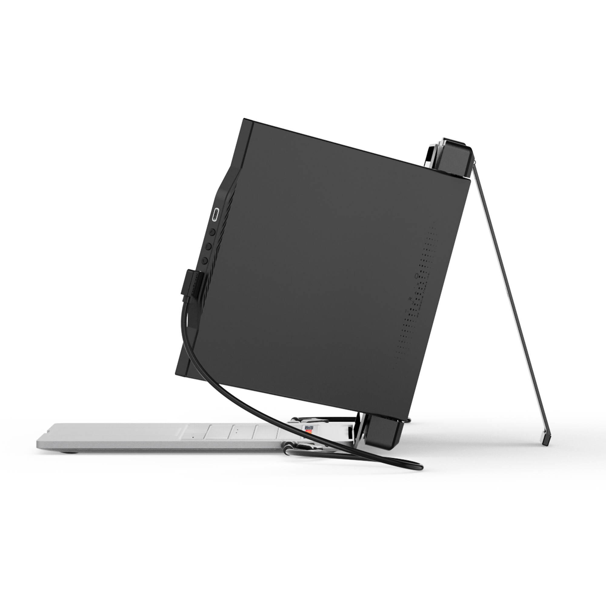 Mobile Pixels Trio 2.0 portable triple-screen monitor with two 13.3-inch IPS displays and USB-C connection — view 3