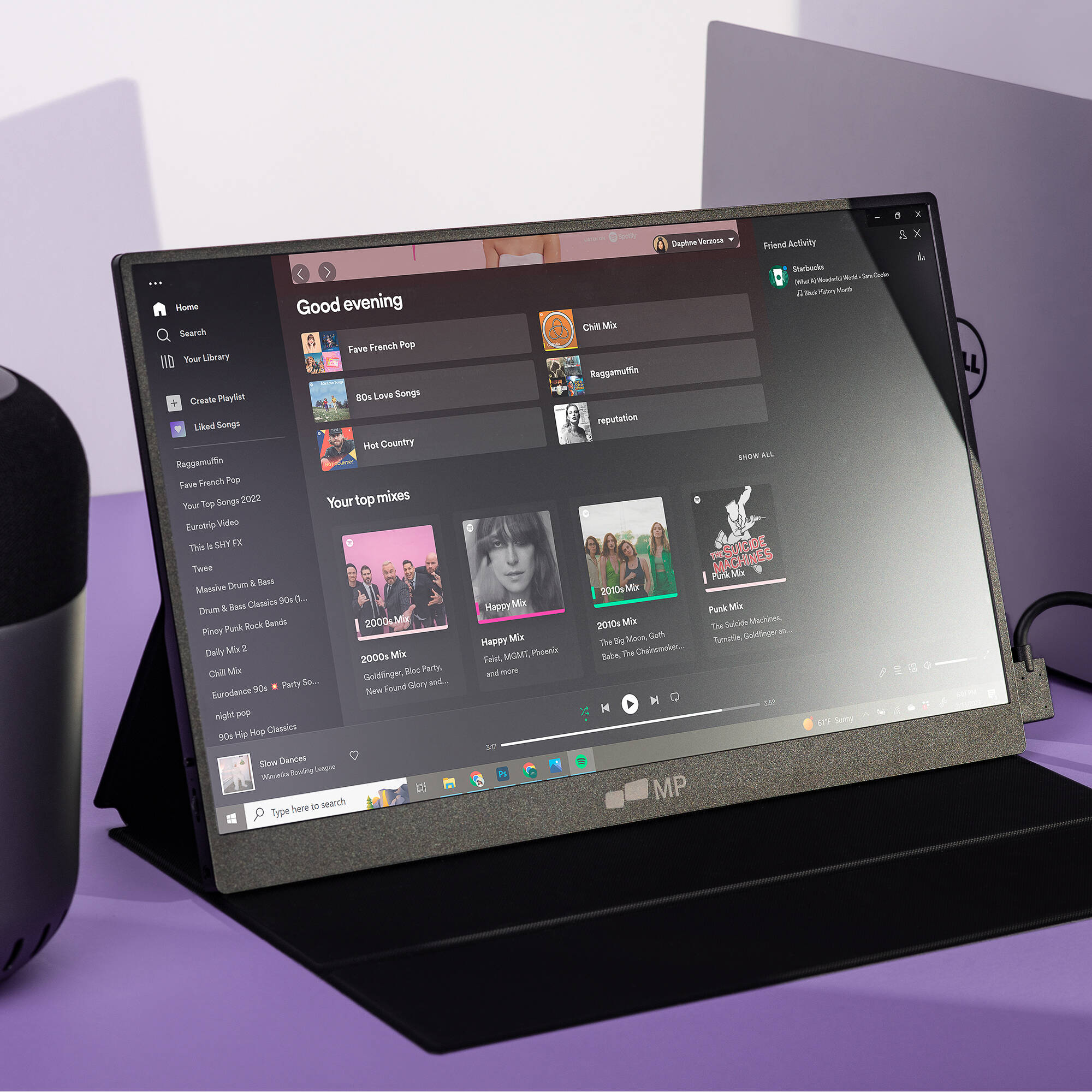 Mobile Pixels Fold 15.6-inch portable LCD monitor for dual-screen laptop productivity — view 11