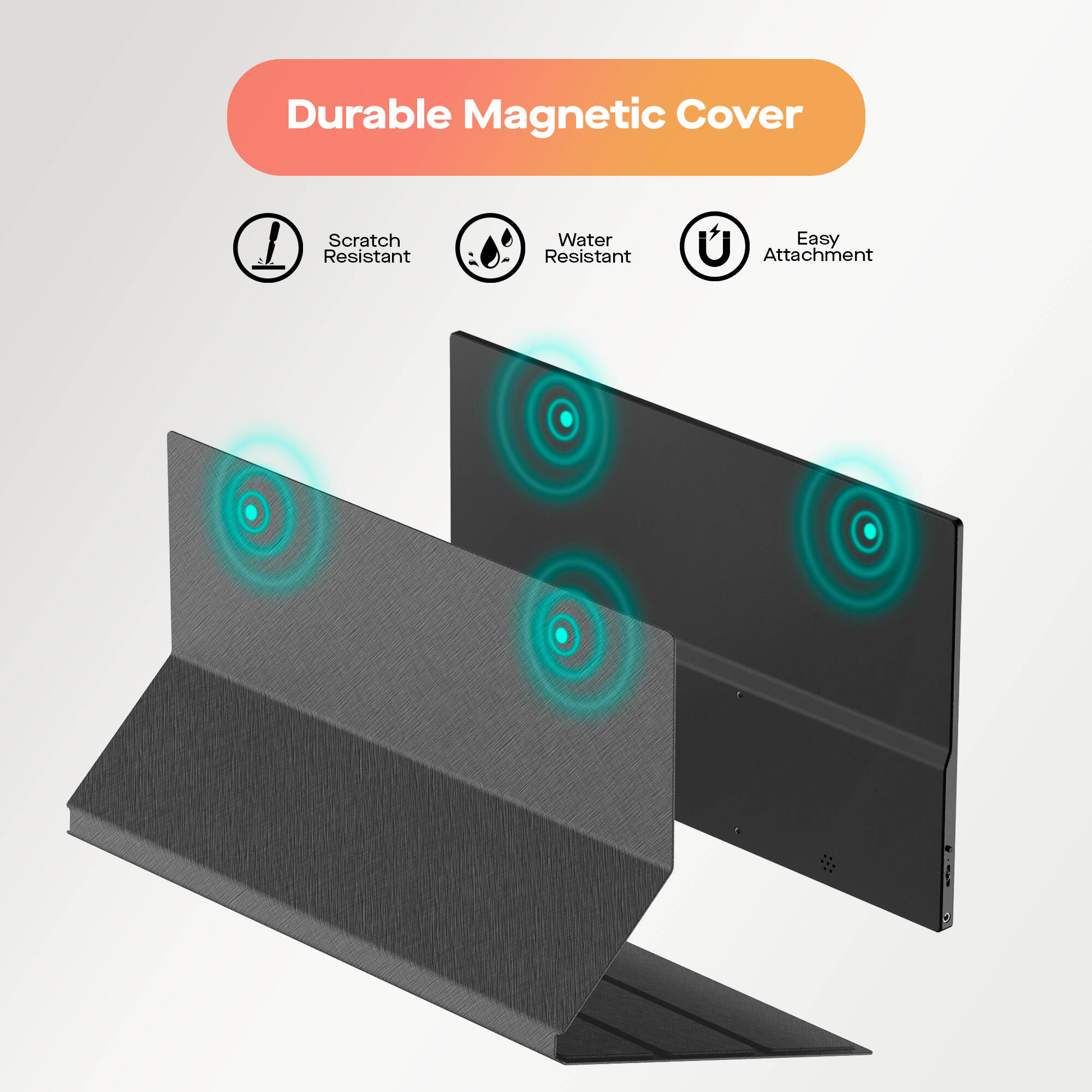 Mobile Pixels Fold 15.6-inch portable LCD monitor for dual-screen laptop productivity — view 5