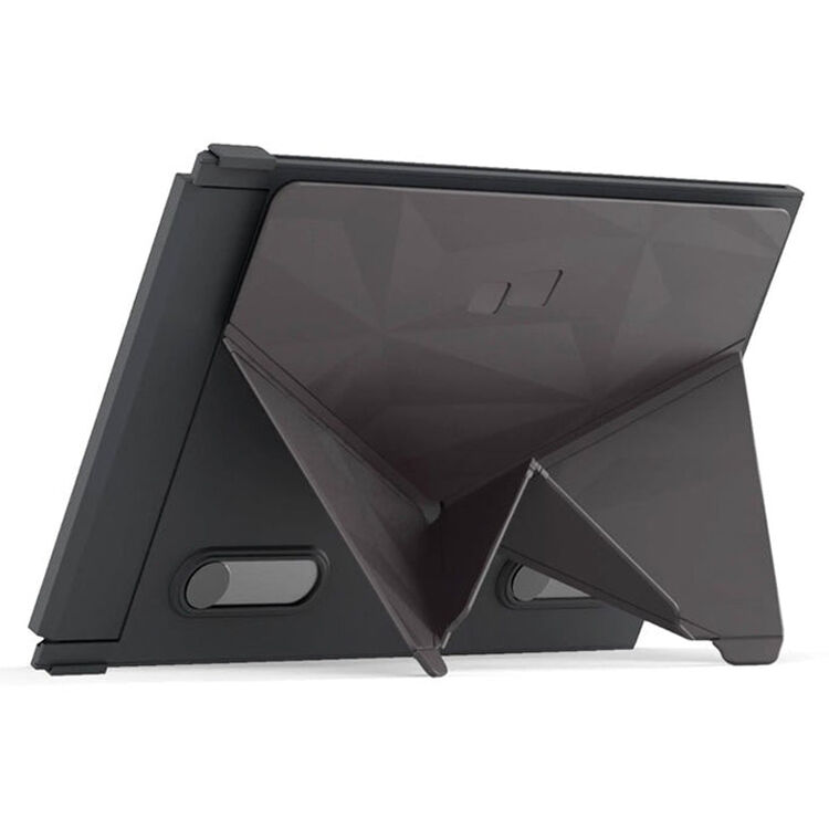 Mobile Pixels kickstand for Duex and TRIO series folded flat for portable monitor support — view 2