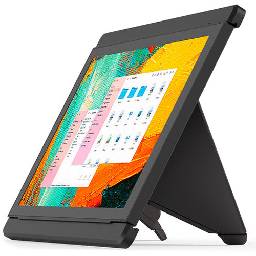 Mobile Pixels kickstand for Duex and TRIO series folded flat for portable monitor support — view 3