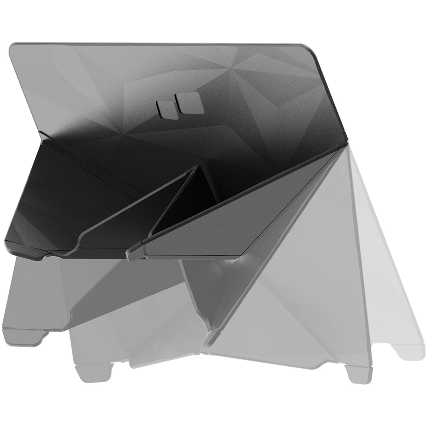 Mobile Pixels kickstand for Duex and TRIO series folded flat for portable monitor support — view 4