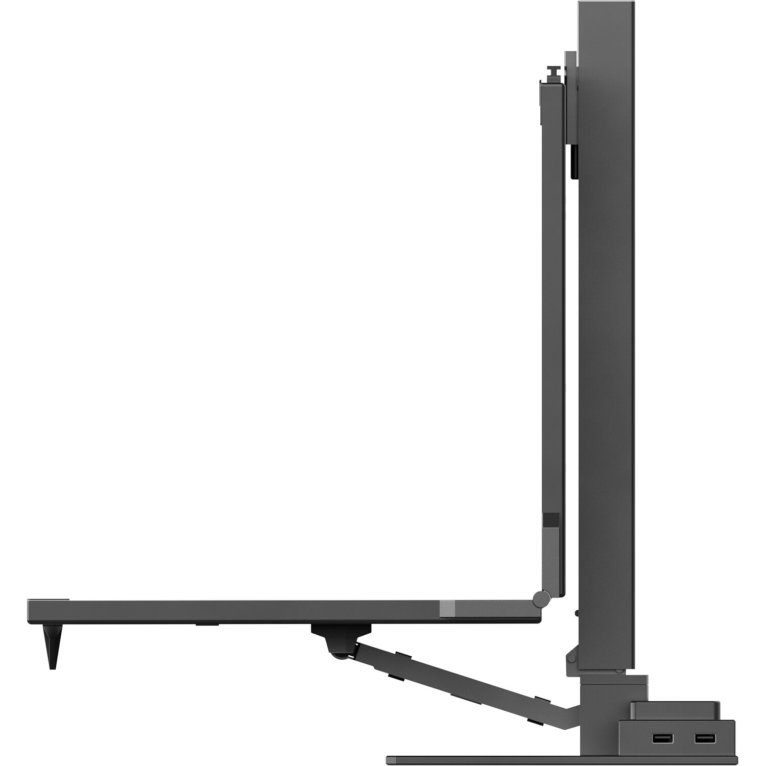 Mobile Pixels Geminos T LCD stacked dual touch monitor with adjustable top and bottom screens — view 5