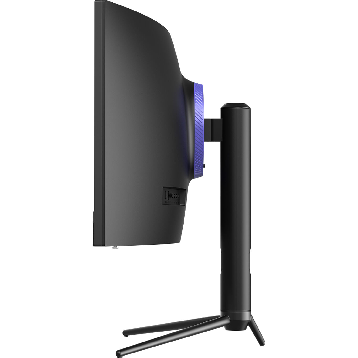 45-inch curved OLED DQHD ultrawide gaming monitor with 165Hz refresh and built-in speakers — view 7