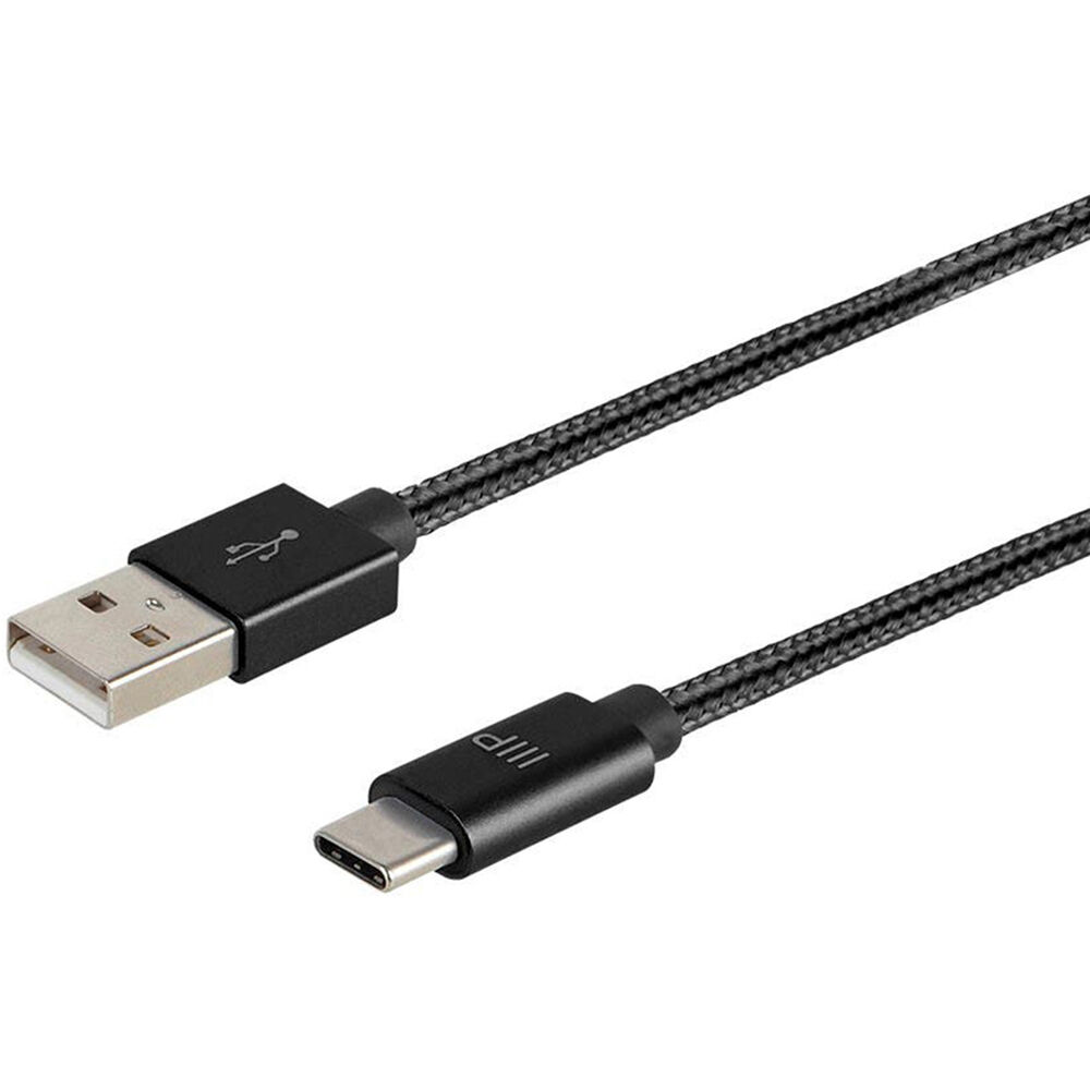 MONOPRICE PALETTE SERIES USB 2.0 TYPE-C TO TYPE-A CHARGE AND SYNC NYLON-BRAID CA — view 2