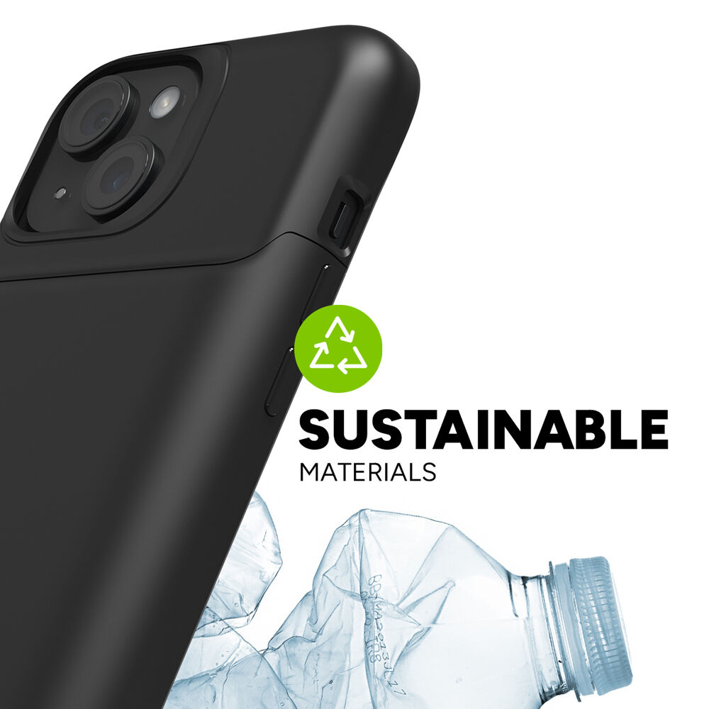 ZAGG Juice Pack battery case for iPhone 15 in a slim protective profile — view 11