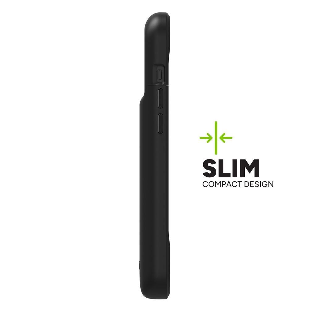 ZAGG Juice Pack battery case for iPhone 15 in a slim protective profile — view 3