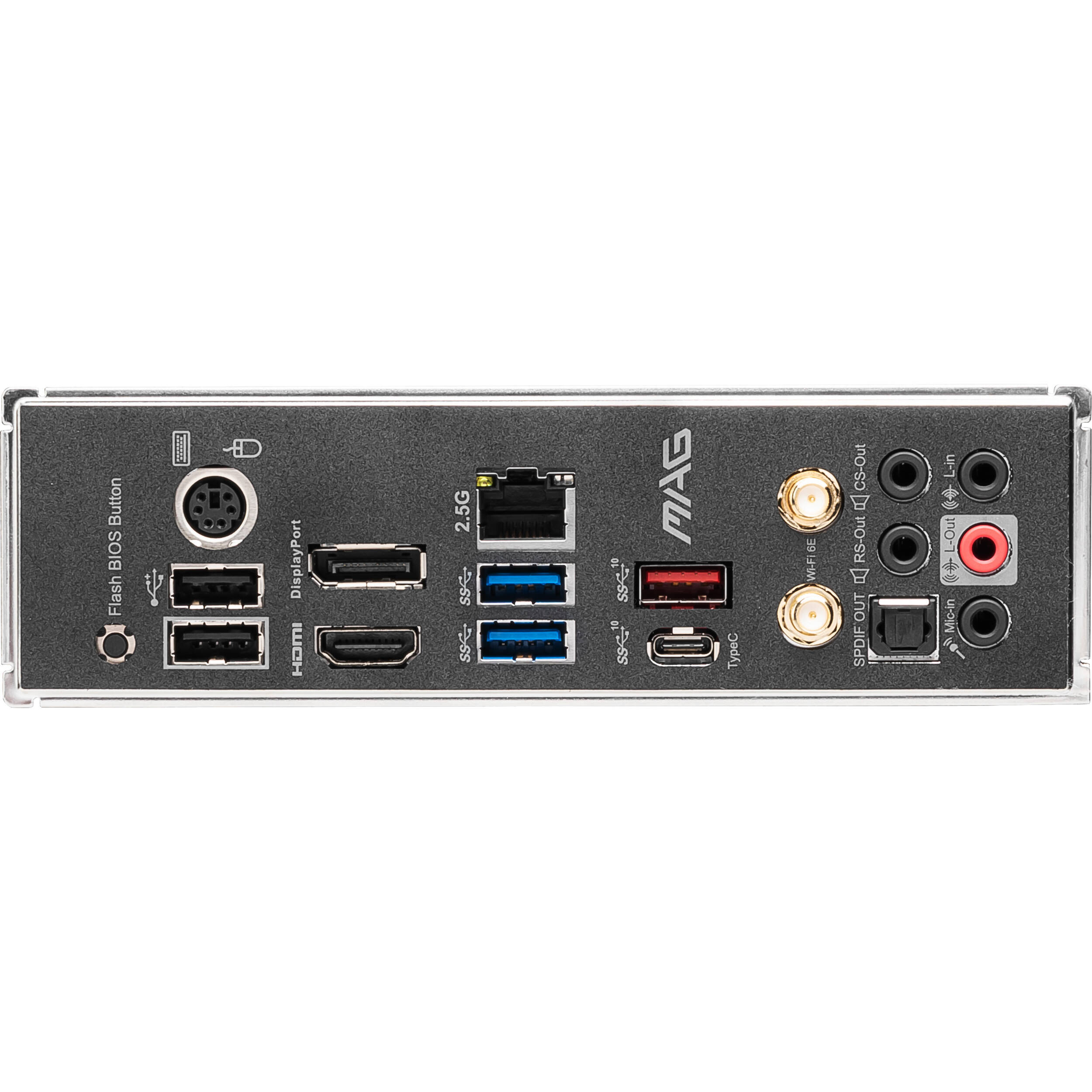 MSI MAG B550 TOMAHAWK MAX WIFI ATX motherboard for AMD Ryzen with DDR4, PCIe 4.0, and onboard Wi‑Fi — view 5