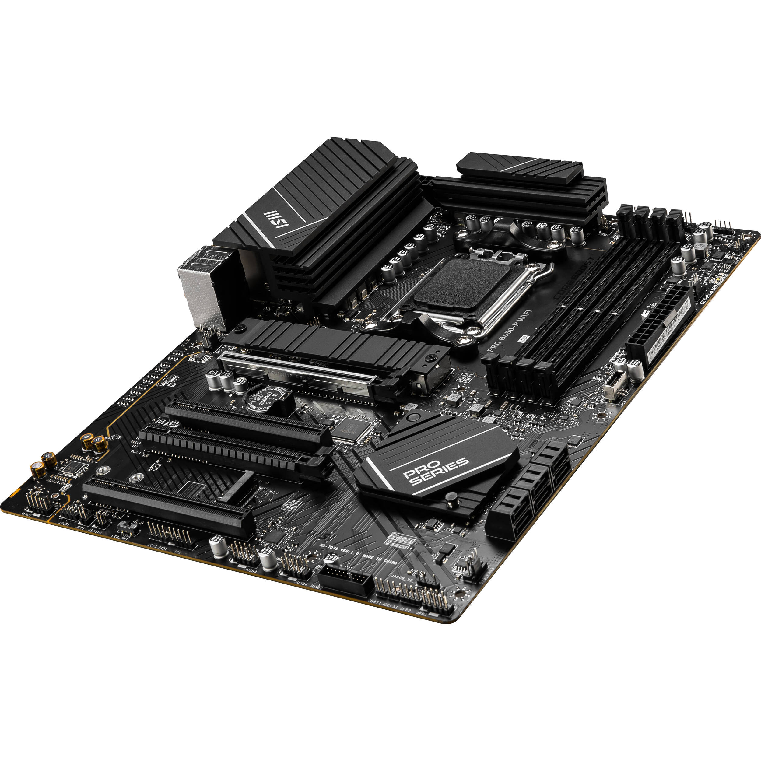 MSI PRO B650-P WIFI ATX motherboard for AMD Ryzen 7000 processors with DDR5 and Wi‑Fi 6E — view 4