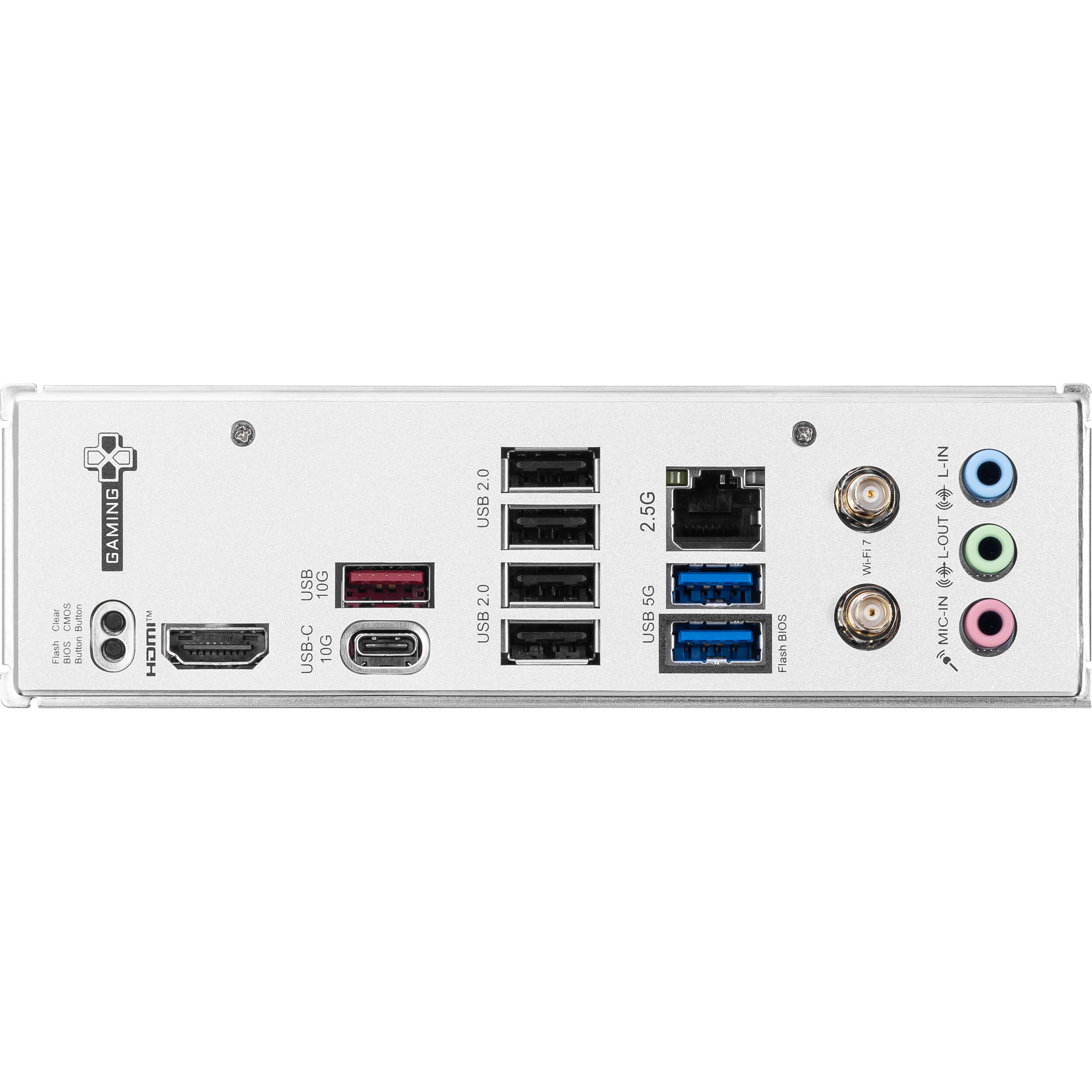 MSI B840 GAMING PLUS WIFI ATX motherboard with AMD B840 chipset and Wi‑Fi — view 5