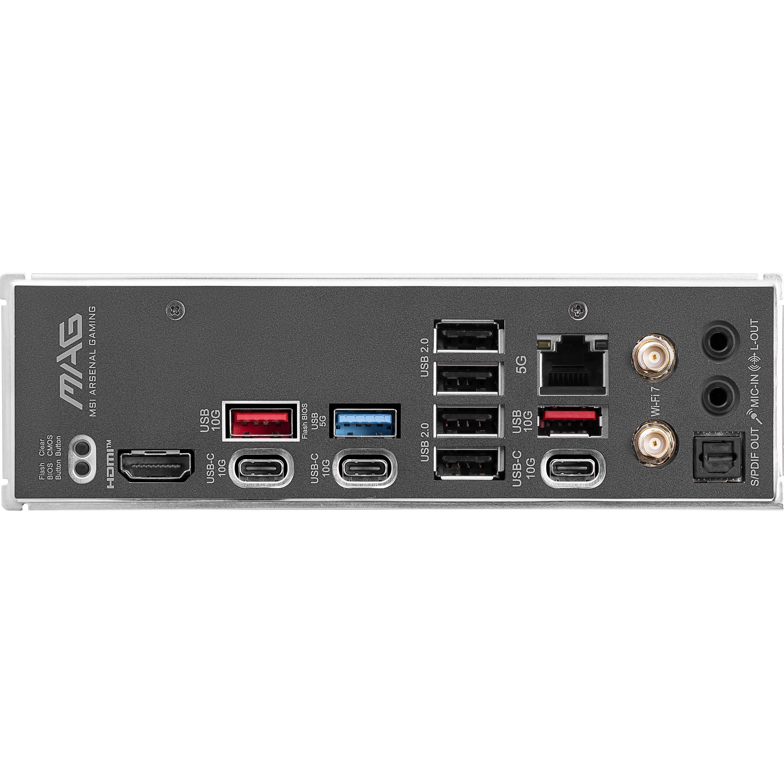 MSI MAG B850 TOMAHAWK MAX WIFI ATX AM5 motherboard with onboard Wi‑Fi — view 5