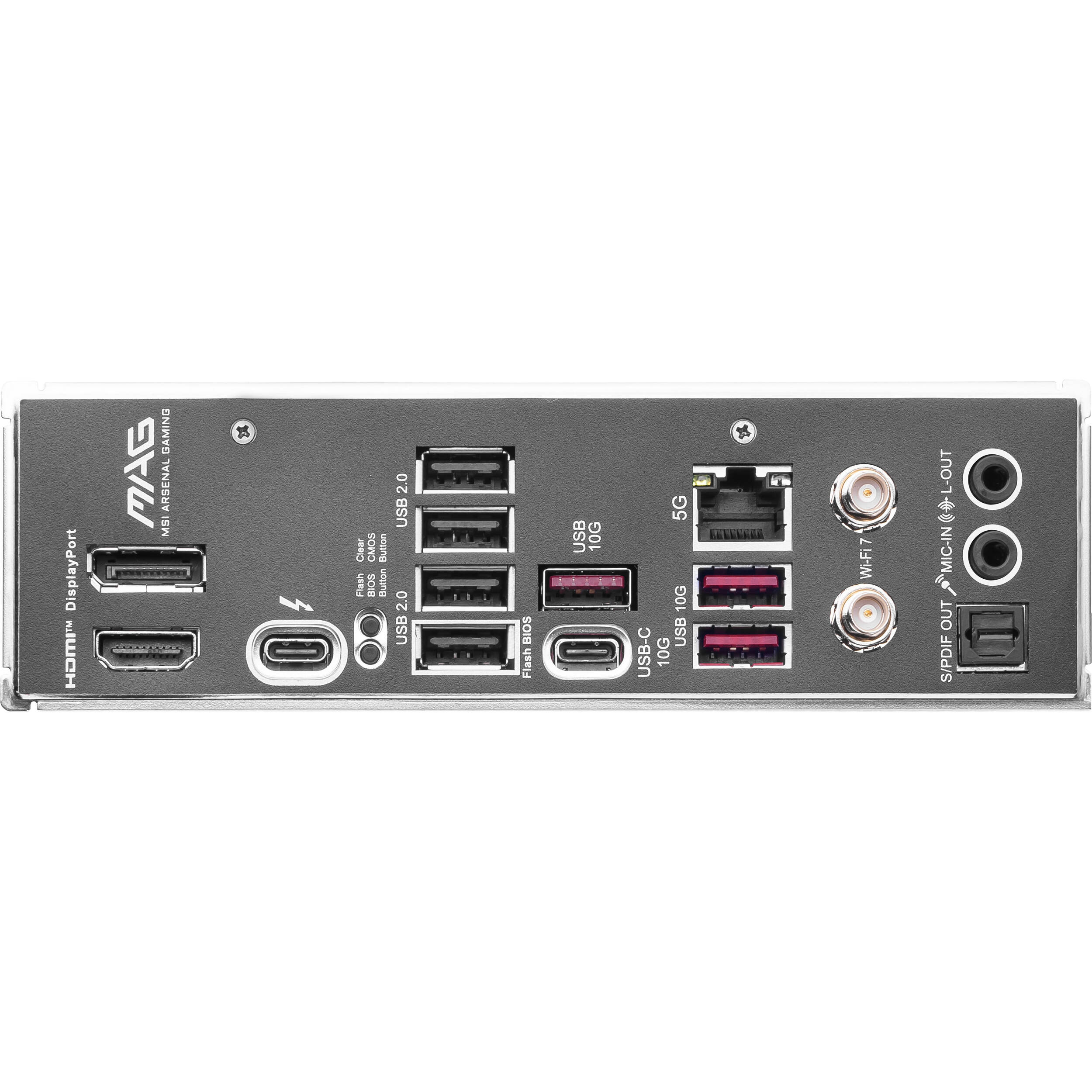 MSI MAG B860M MORTAR WIFI micro-ATX motherboard with Intel B860 chipset and Wi‑Fi — view 5