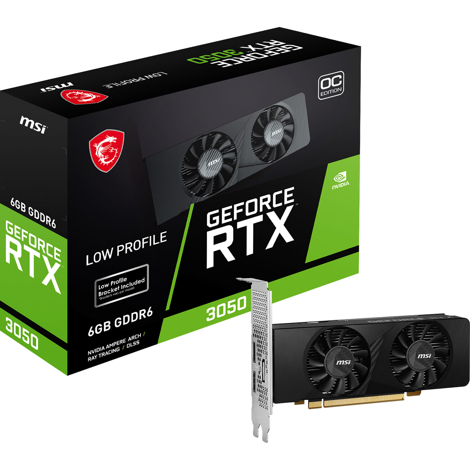 GeForce RTX 3050 LP 6G OC — view 7
