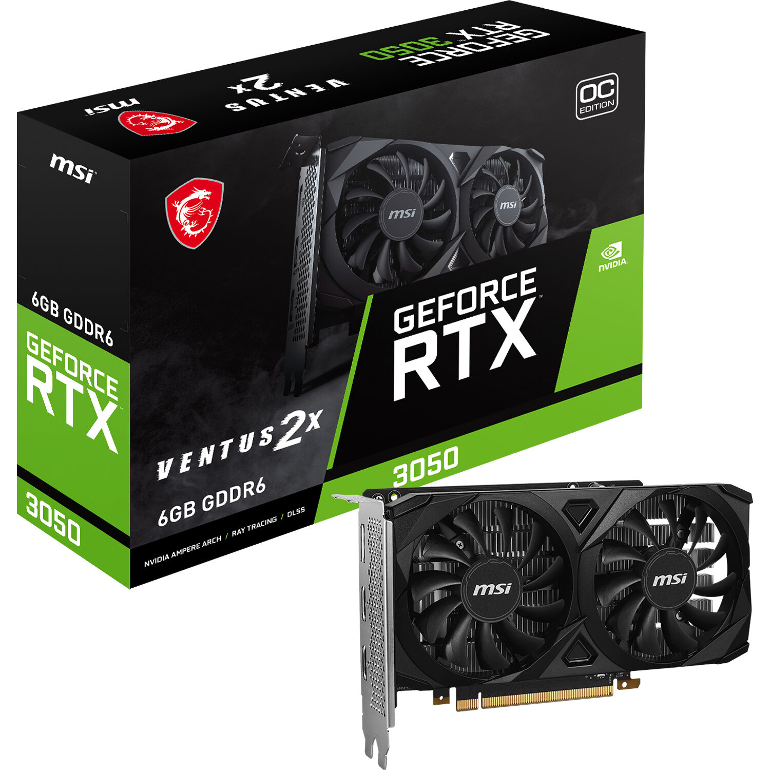 GF RTX3050 VENTUS 2X6G OC — view 6
