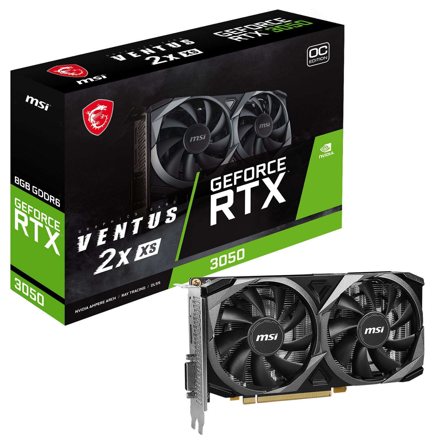 RTX 3050 Ventus 2X XS 8G OC — view 9