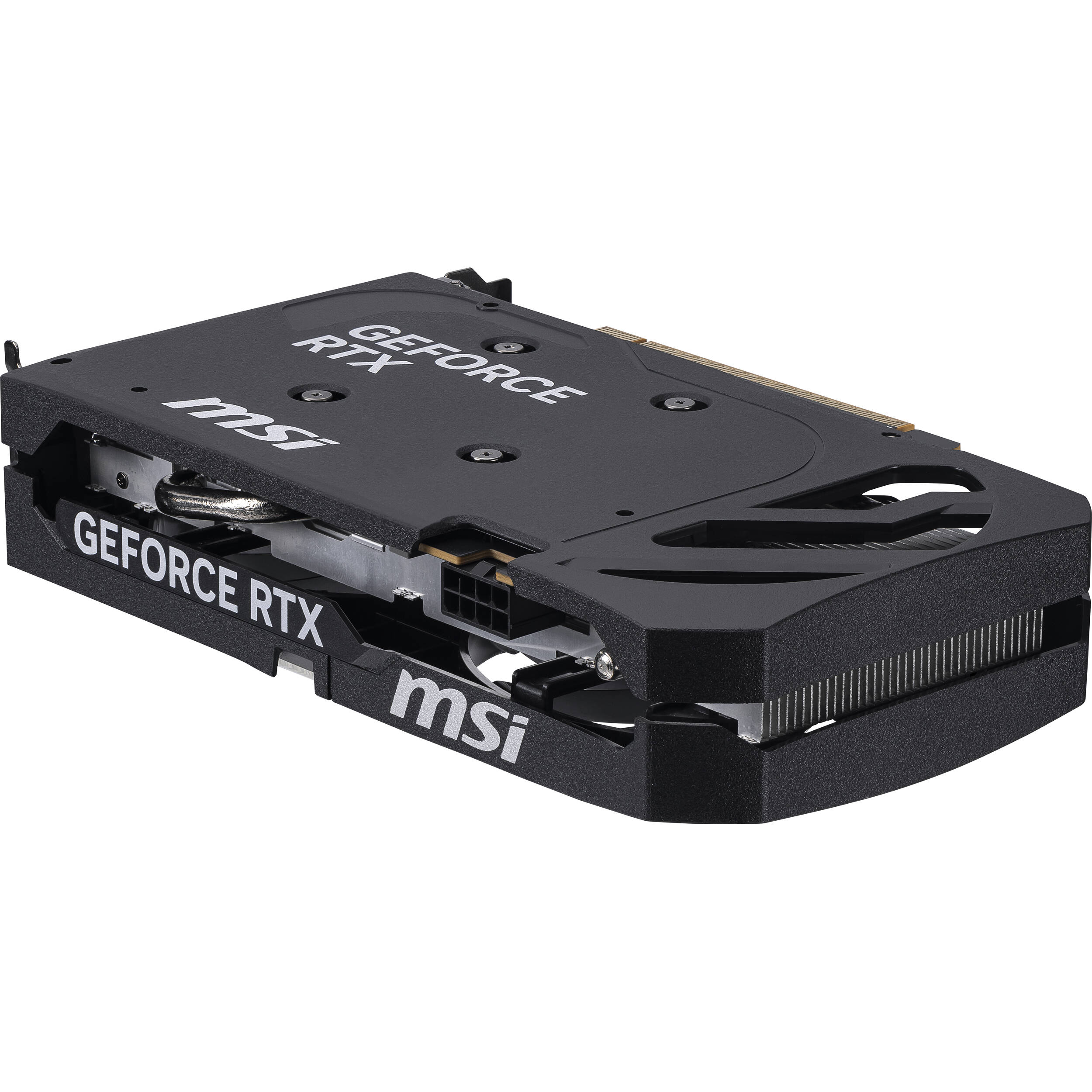 MSI RTX 5050 8G SHADOW 2X OC dual-fan graphics card with 8 GB memory — view 3