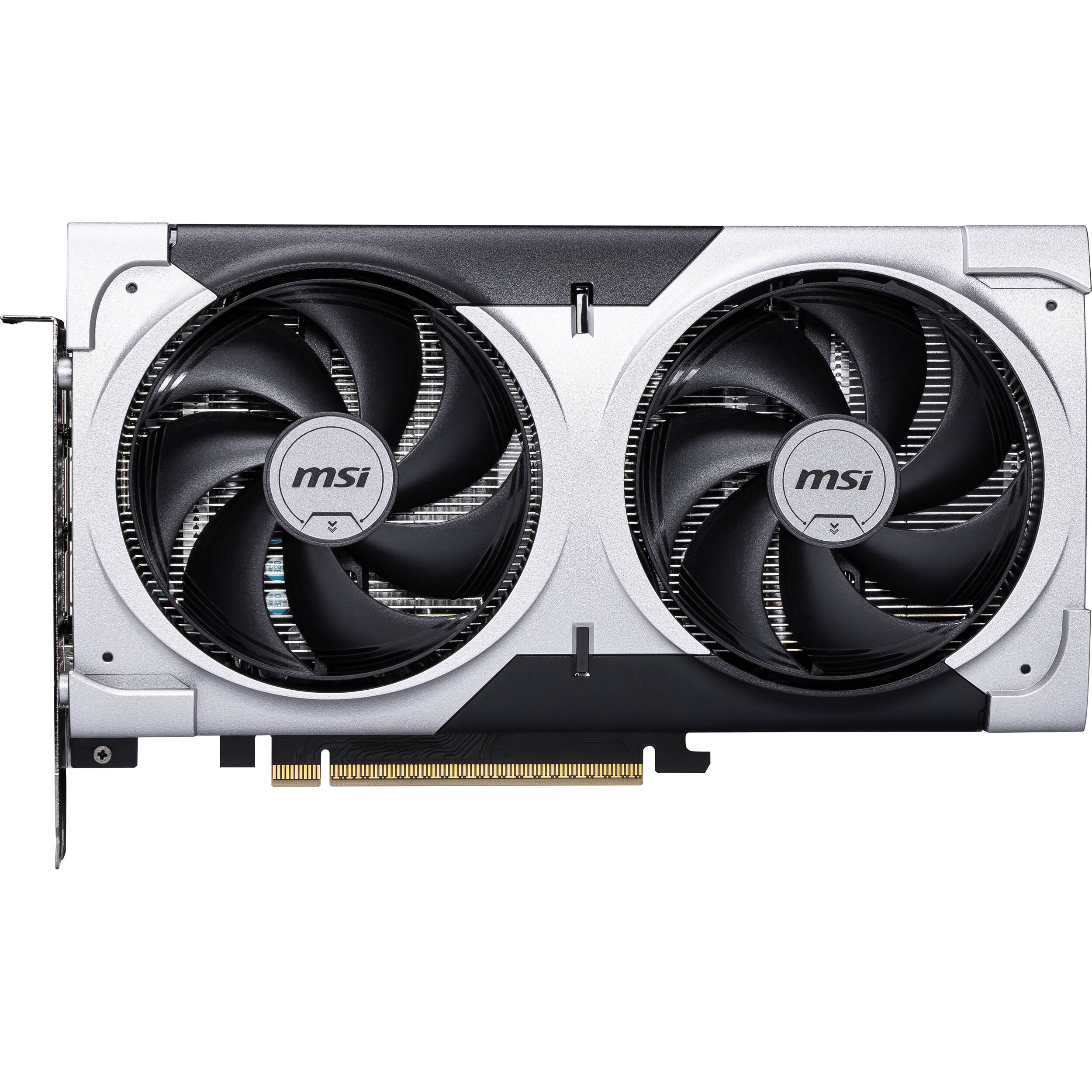 MSI RTX 5060 Ti 16G VENTUS 2X OC PLUS dual-fan graphics card with 16GB GDDR7 memory — view 2